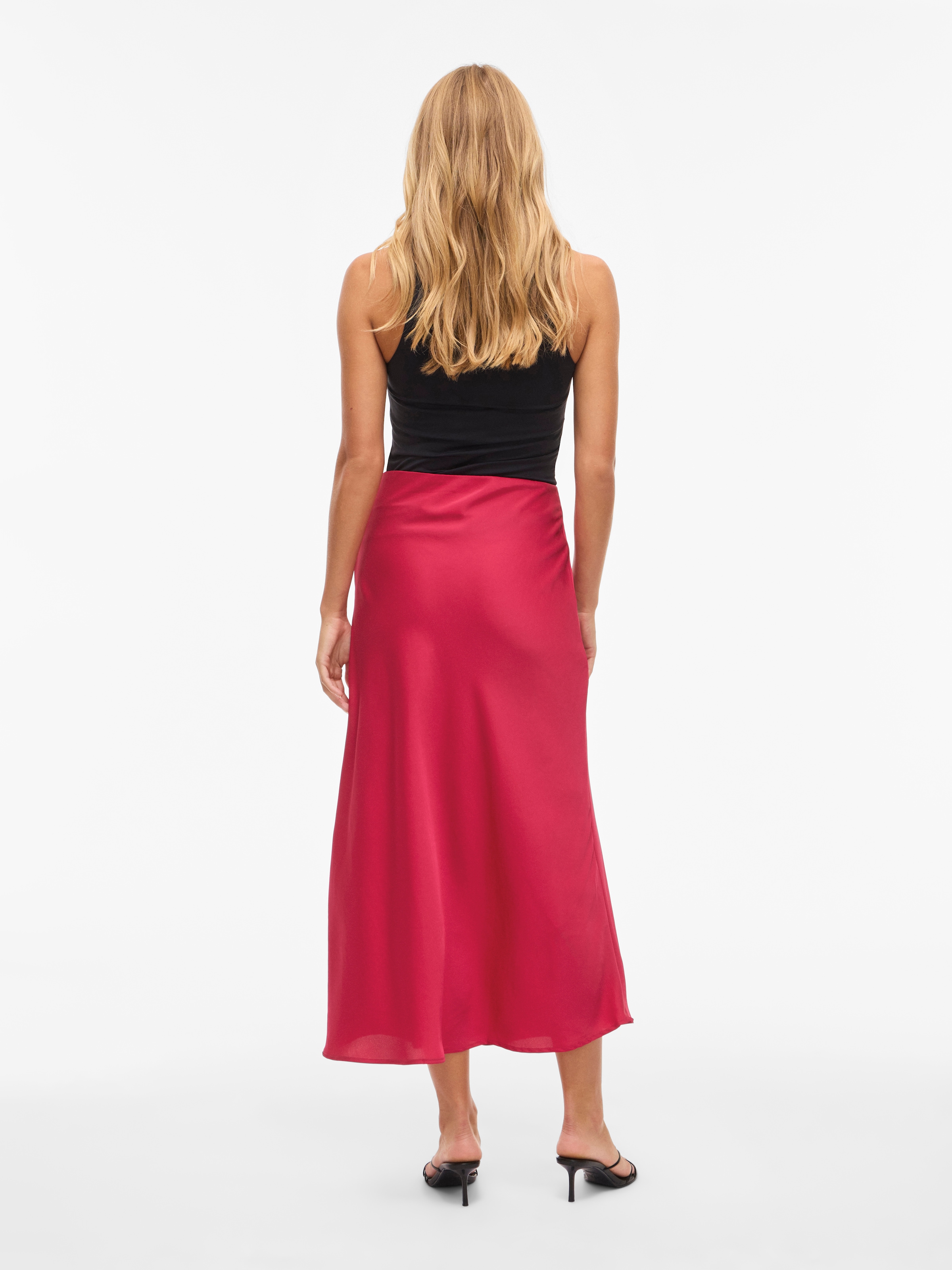 Vila 1100000002199 »VIELLETTE HW LONG SKIRT - NOOS« Kunstfaser