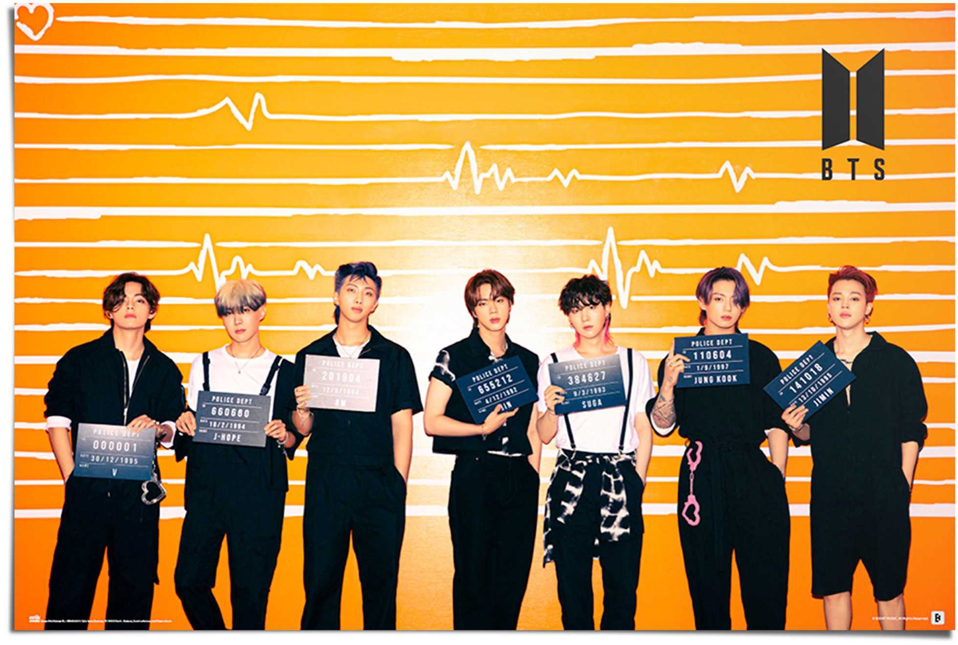 Reinders! Poster »BTS - police dept«