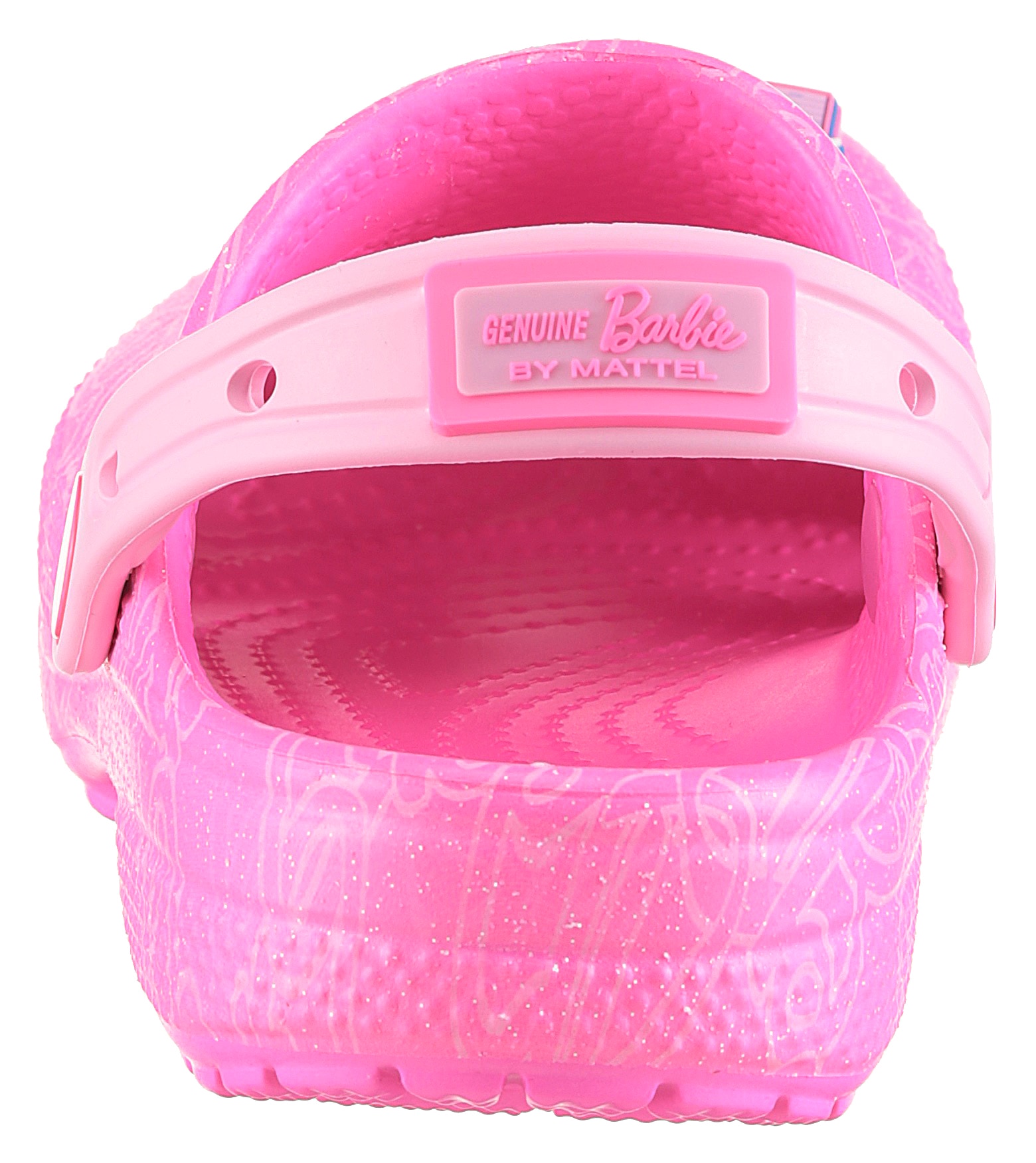 Crocs Clog »Mattel Pink Barbie Cls Clog K«, Barbie Clog, Hausschuh mit Herzchen