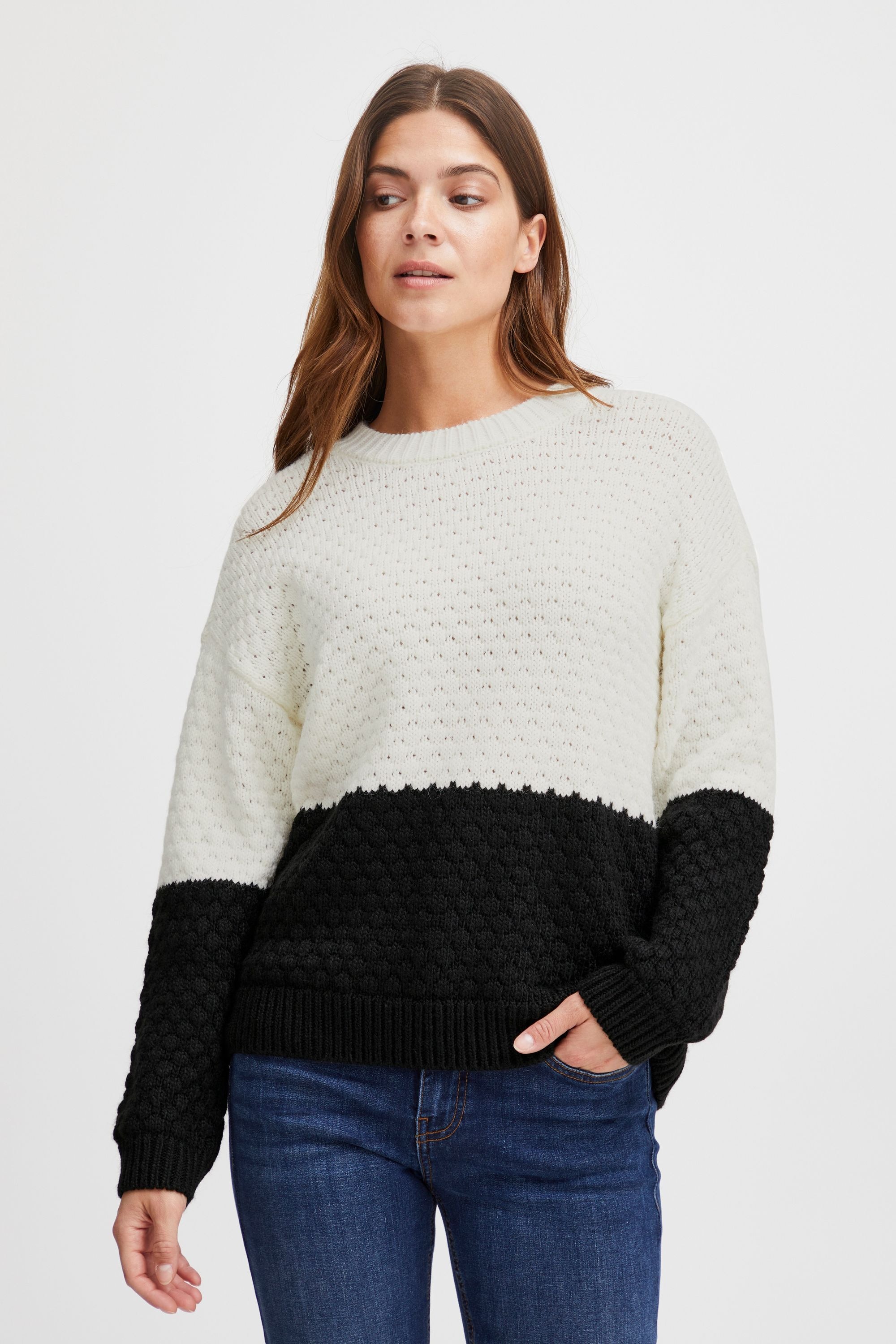 fransa Strickfleece-Pullover »Strickpullover FRLindsy«
