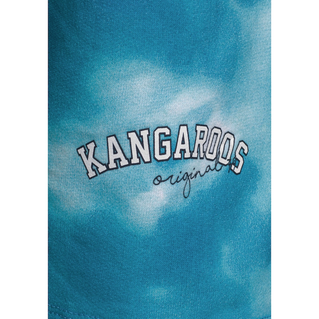 KangaROOS Sweatbermudas »Kangaroos Jungen«, mit allover Batik-Print
