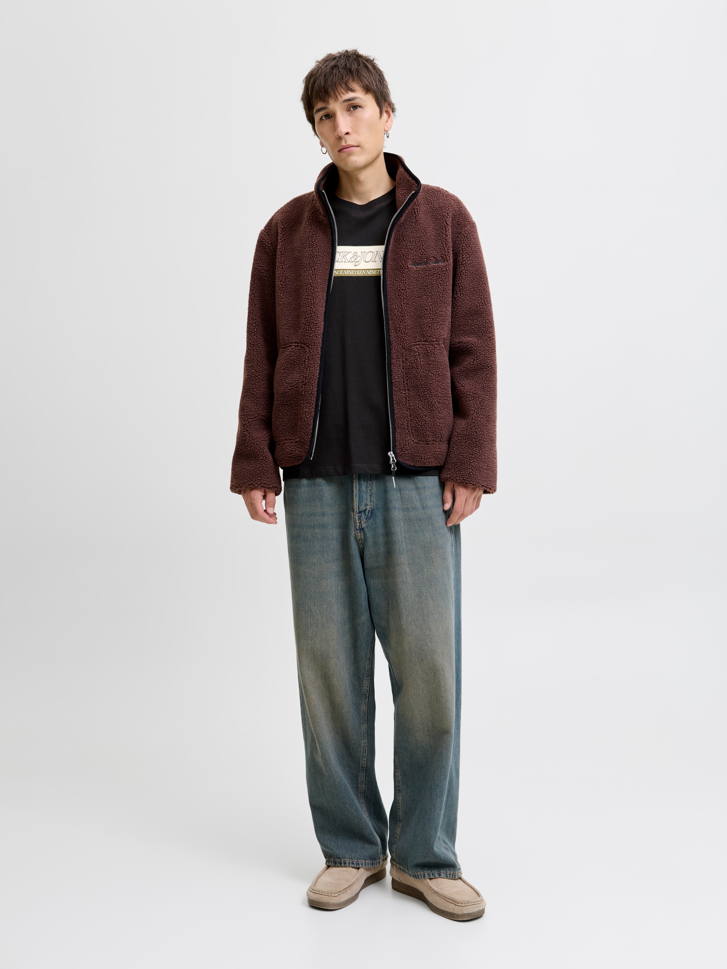 Jack & Jones T-Shirt »JORINWOOD BLOCK BRANDING TEE SS CN«