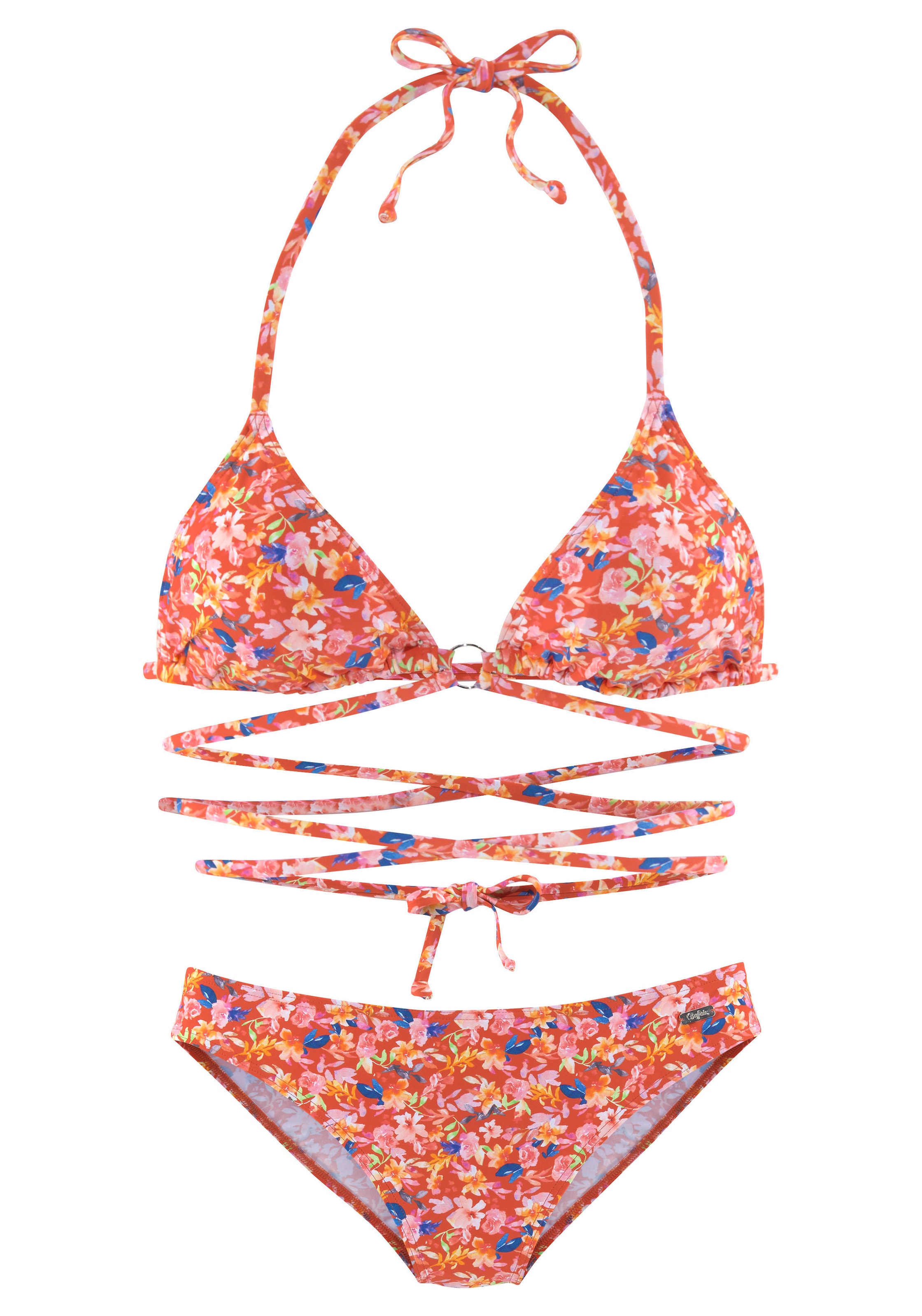 Buffalo Triangel-Bikini, mit modischem Bindeband
