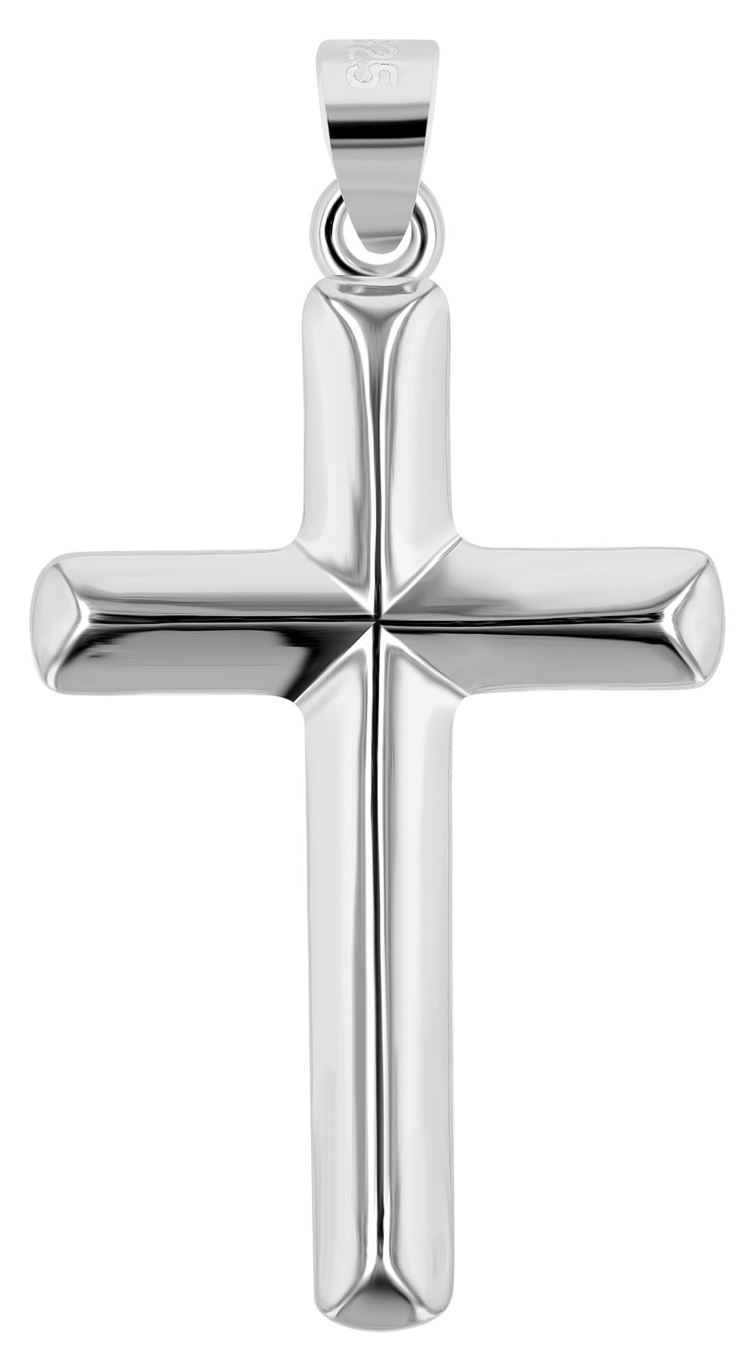 Adelia´s Kettenanhänger »Unisex Anhänger ¿ Kreuzanhänger aus 925 Silber«