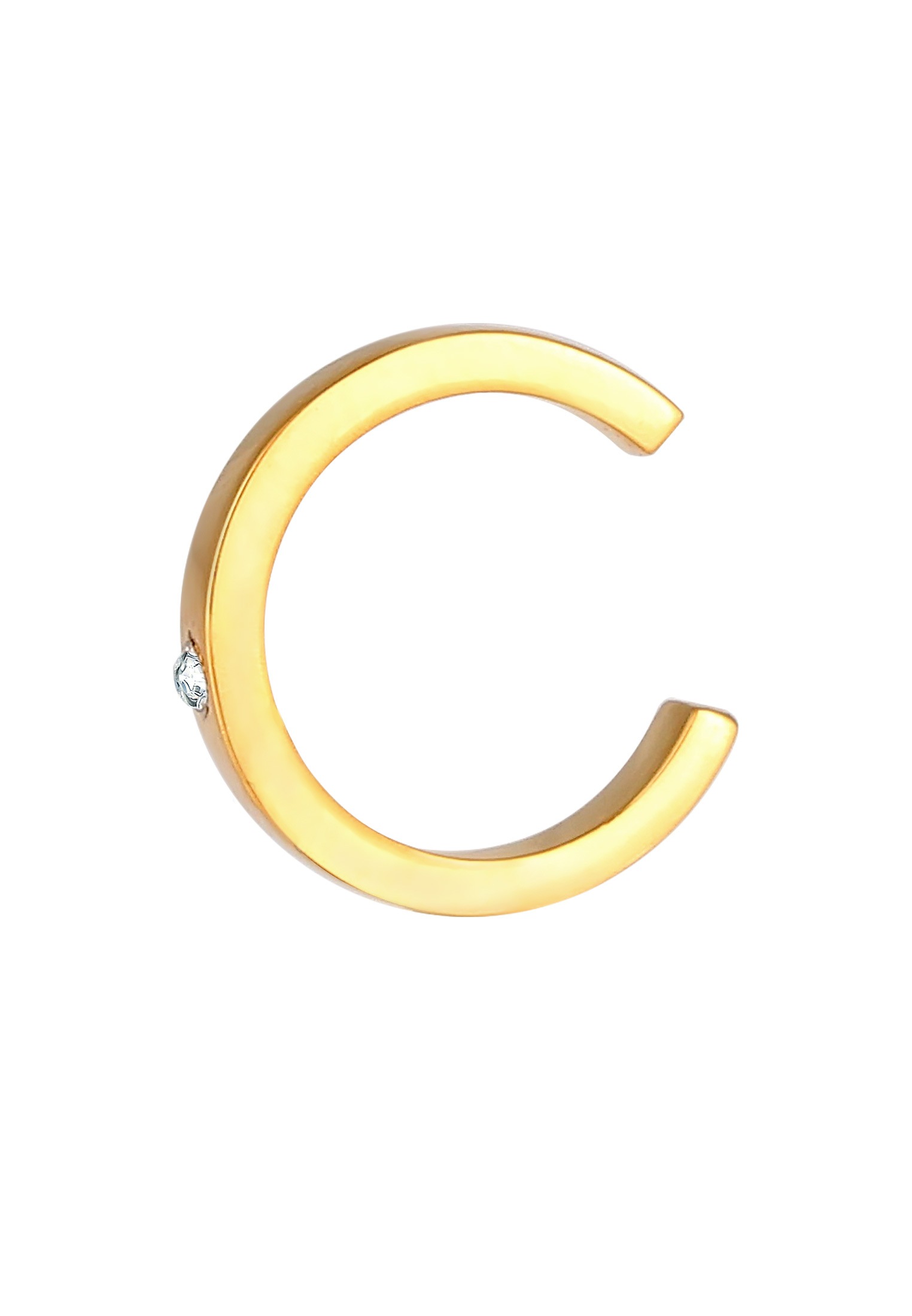 Elli Ohrklemme »Ohrringe Single Earcuff Kristalle 925 Silber«