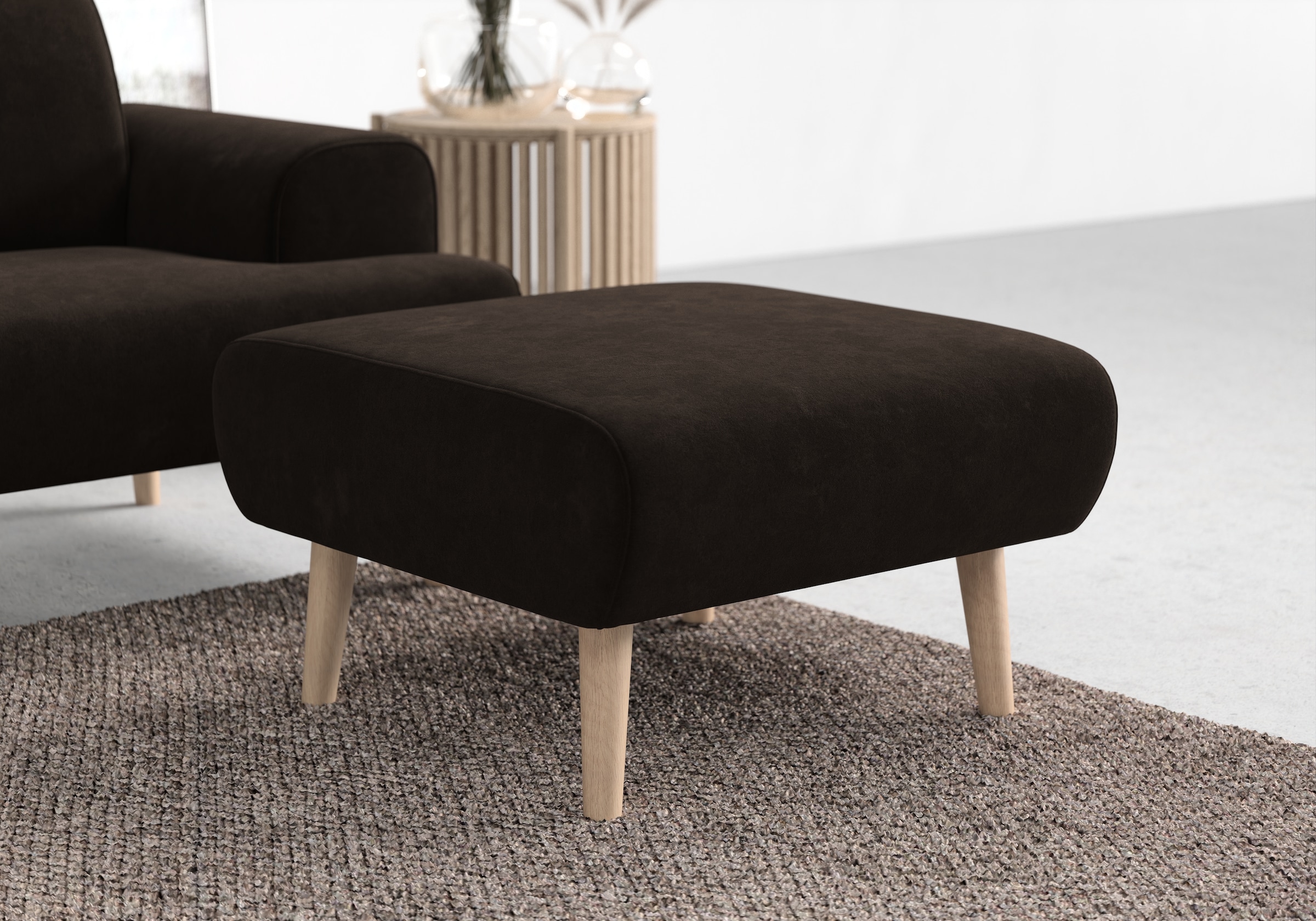 Home affaire Polsterhocker »Swift« passend zur Serie "Swift", B/T/H: 75/68/44 cm