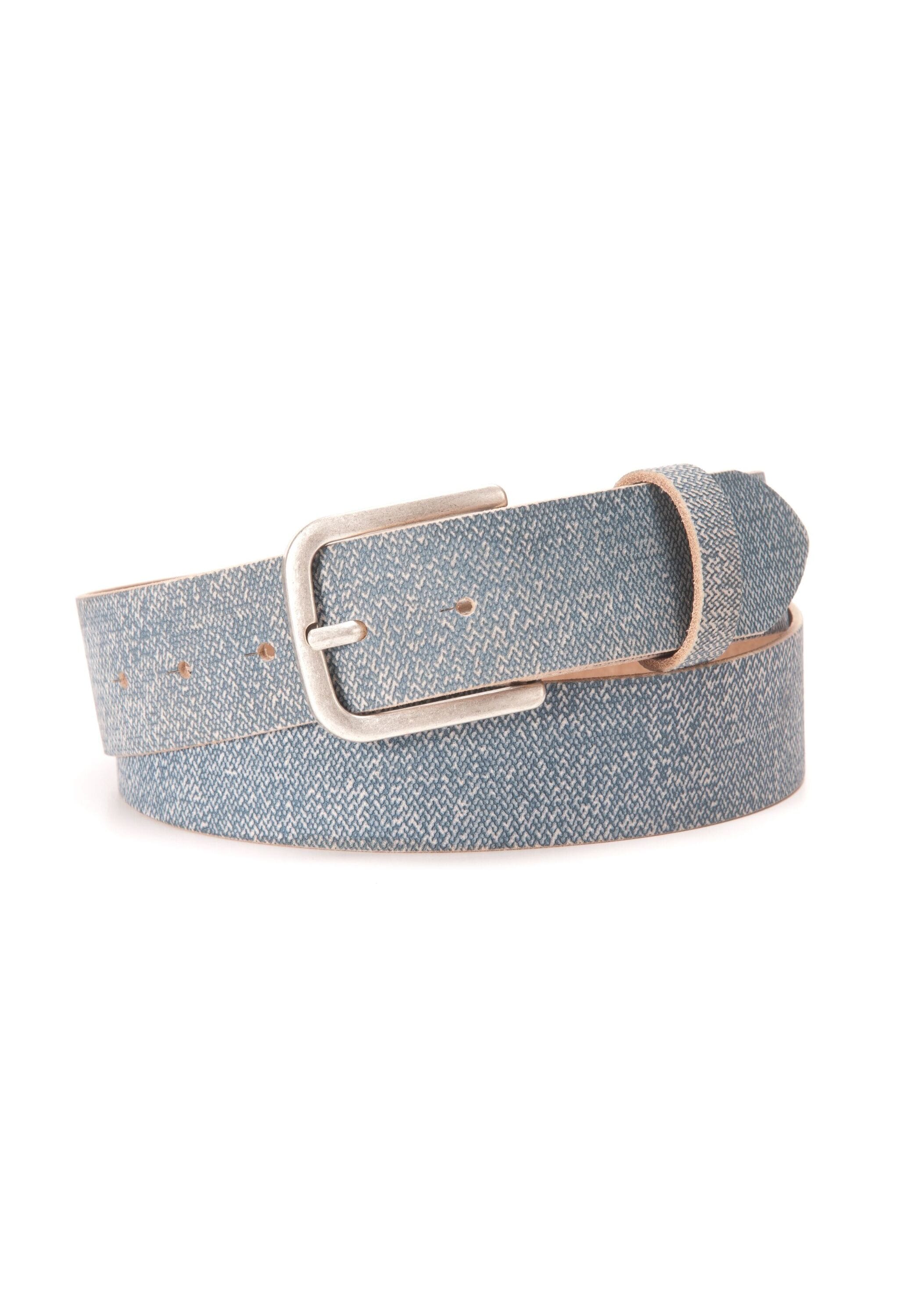 BA98-Cologne Ledergürtel »BA98-Cologne Gürtel« in Jeans-Optik