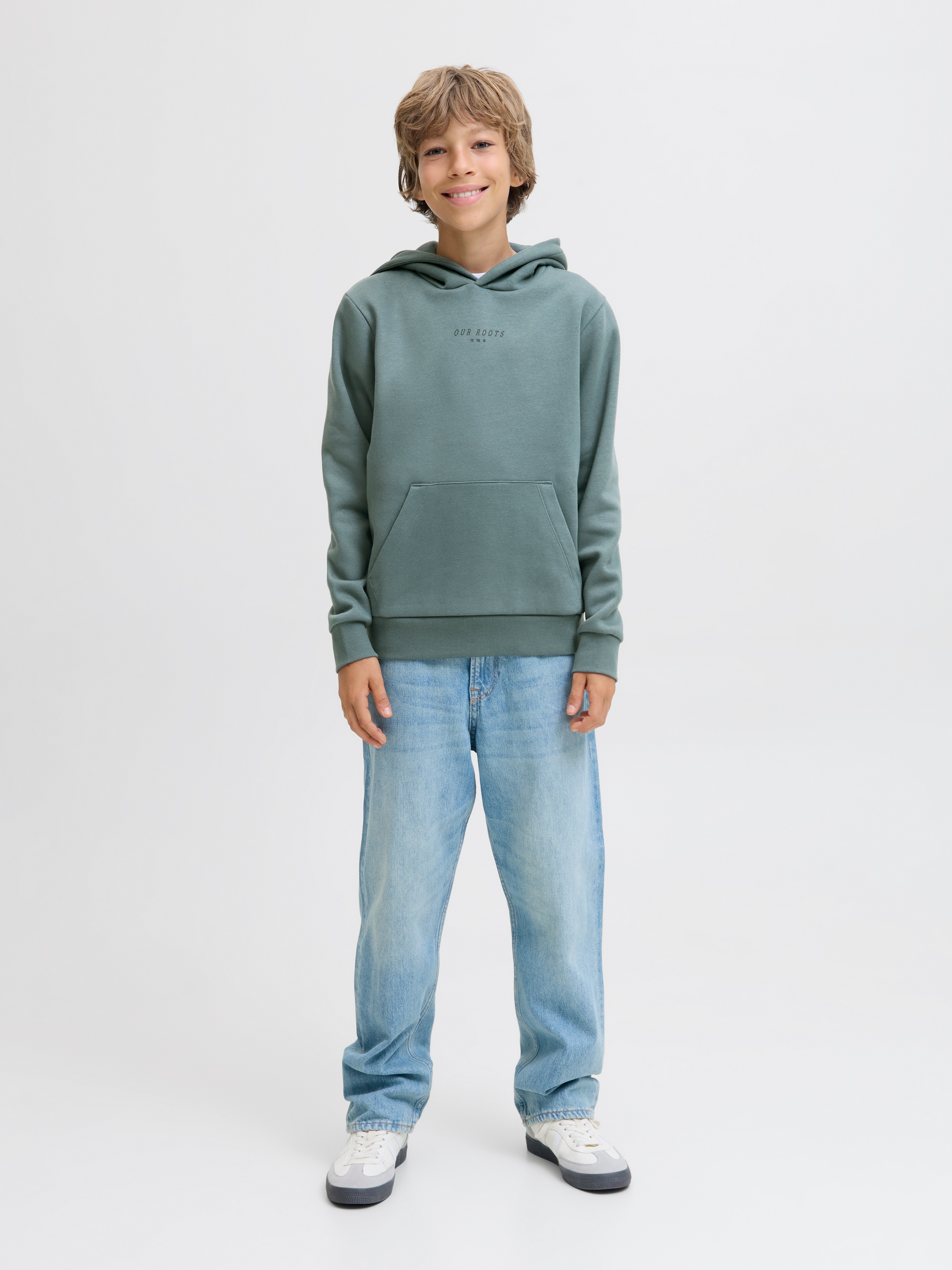 Jack & Jones Junior Kapuzensweatshirt »JJKENJI SWEAT HOOD JNR«
