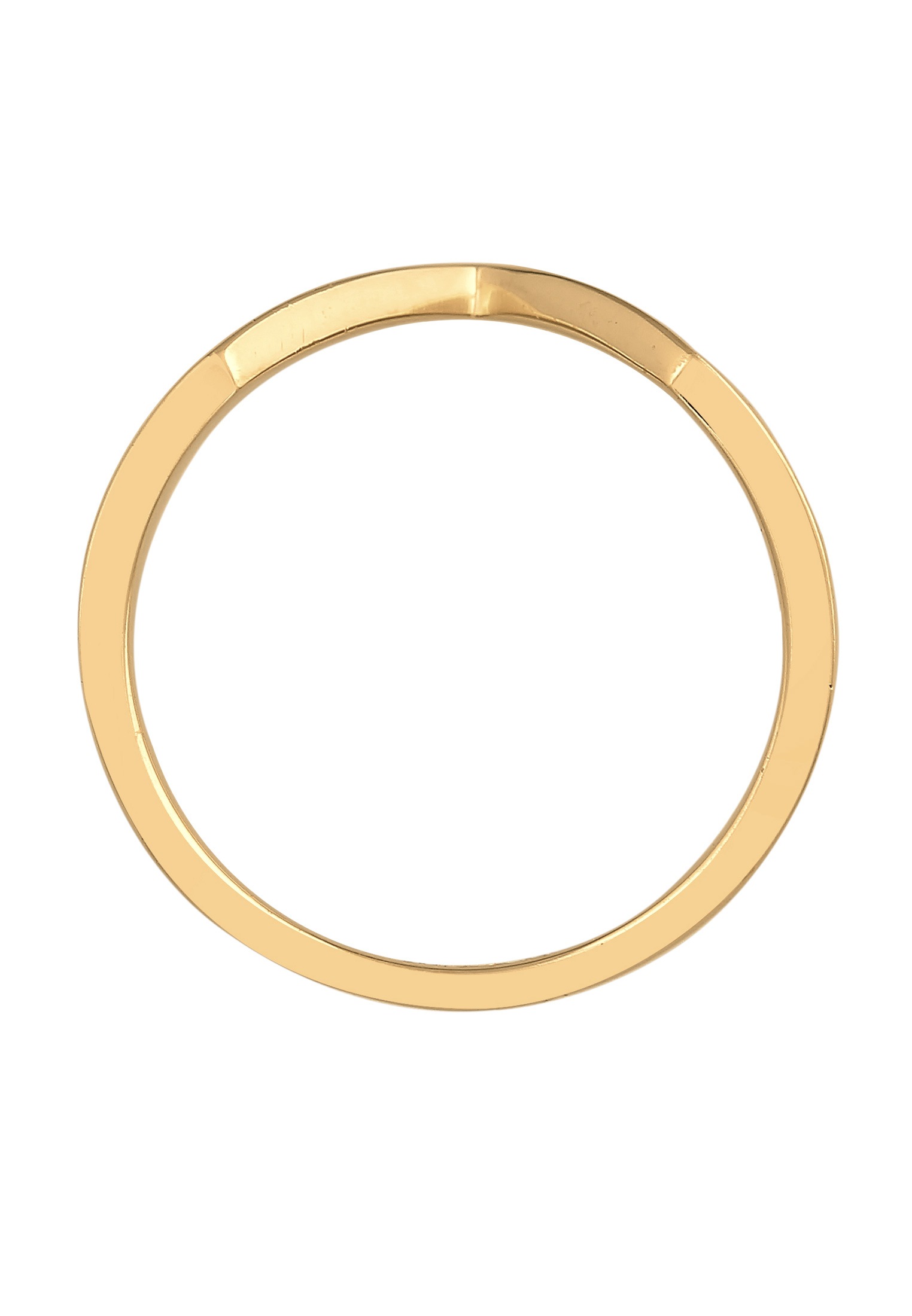 Elli Premium Silberring »Ring V-Form Basic 925 Silber«