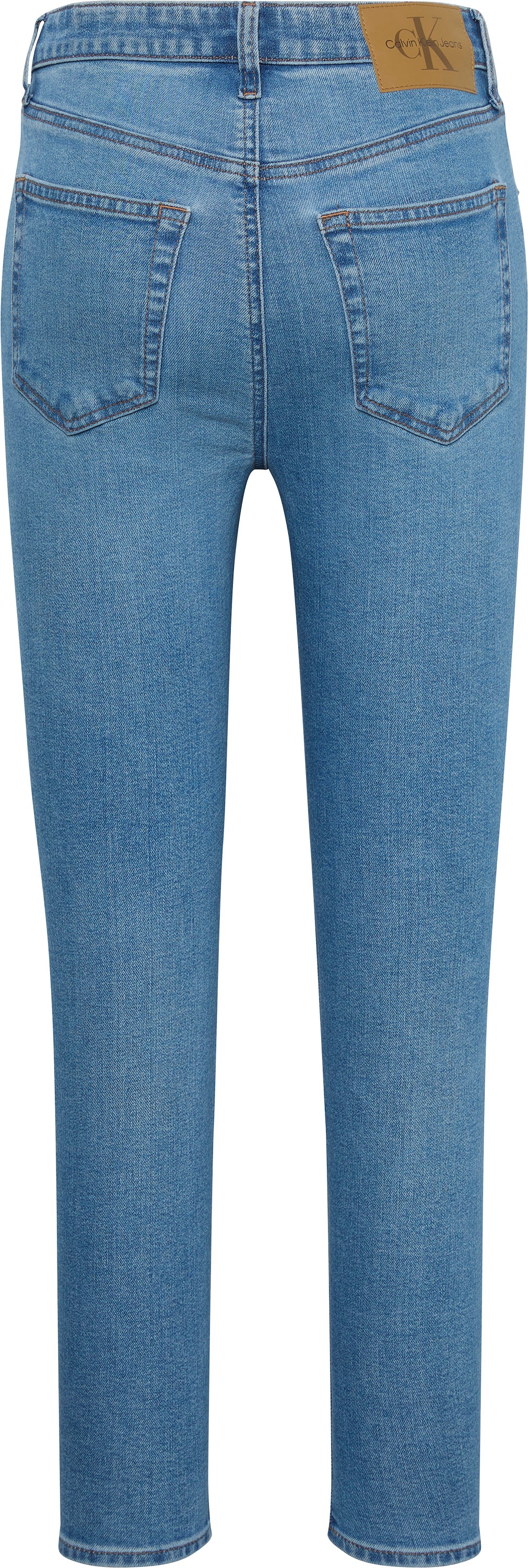 Calvin Klein Jeans Skinny-fit-Jeans »HGH RS SKNNY ANKL JN«, Mit Gürtelschlaufen