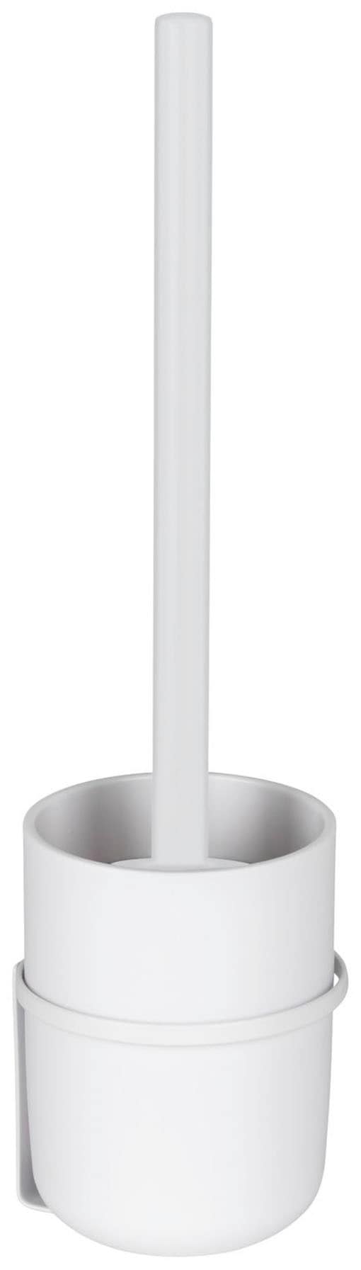 WENKO WC-Garnitur »Turbo-Loc® Carpino« aus Kunststoff | Metall weiß, Befestigen ohne Bohren