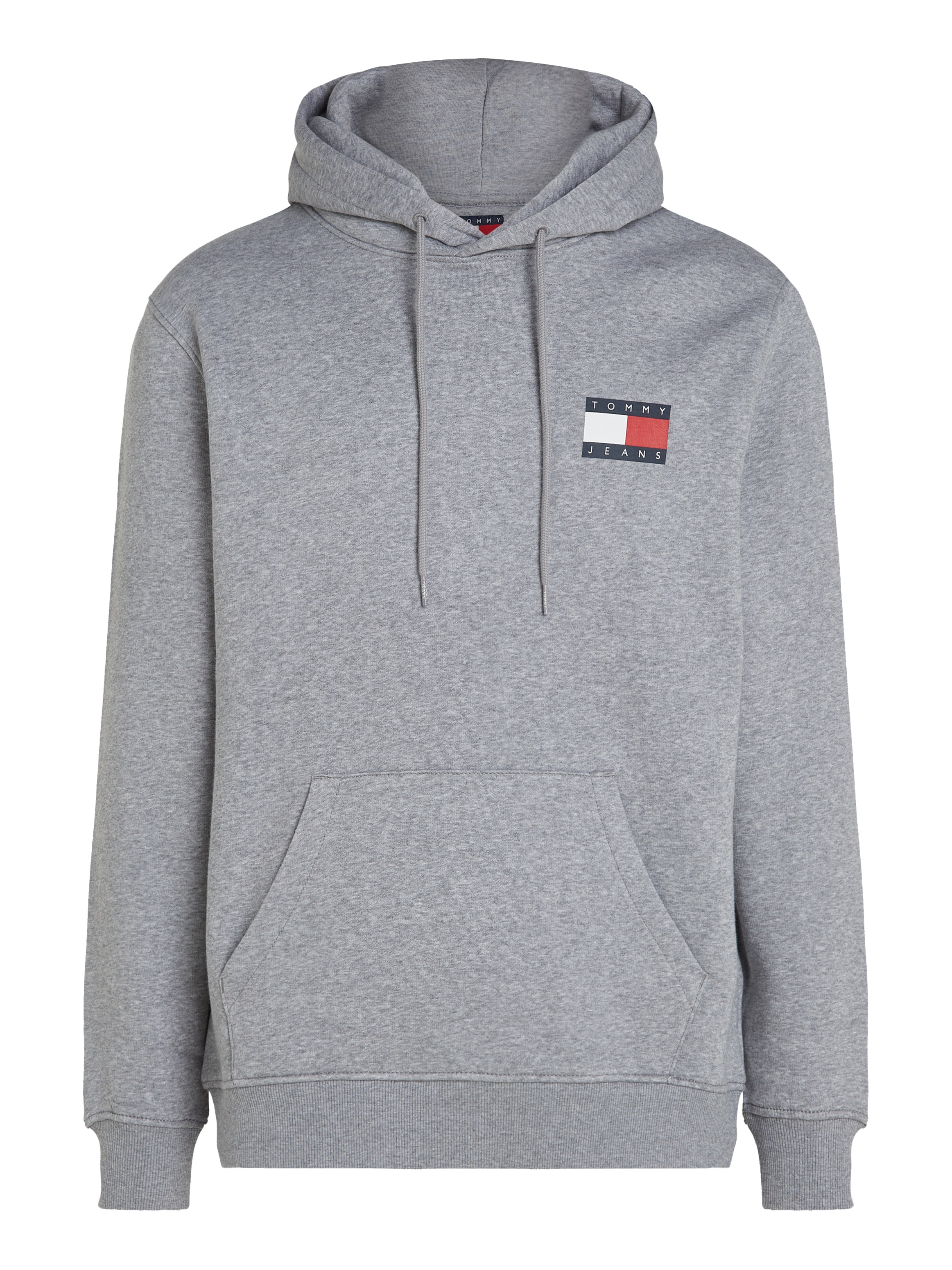 Tommy Jeans Sweatshirt »TJM REG ESSENTIAL FLAG HOOD EXT«, mit bedruckten Markenlogo auf Brusthöhe