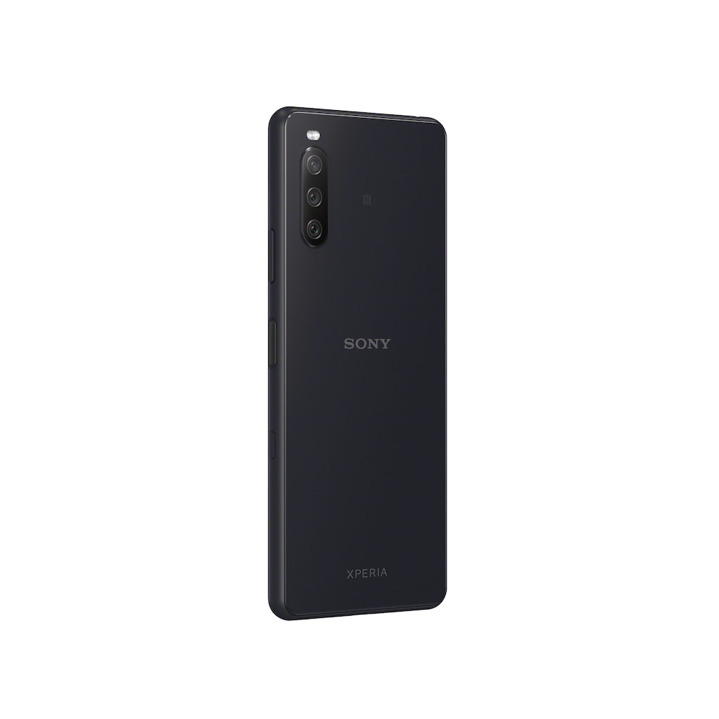 Sony Smartphone »Xperia 10 III«, schwarz, 15,24 cm/6 Zoll, 128 GB Speicherplatz, 8 MP Kamera