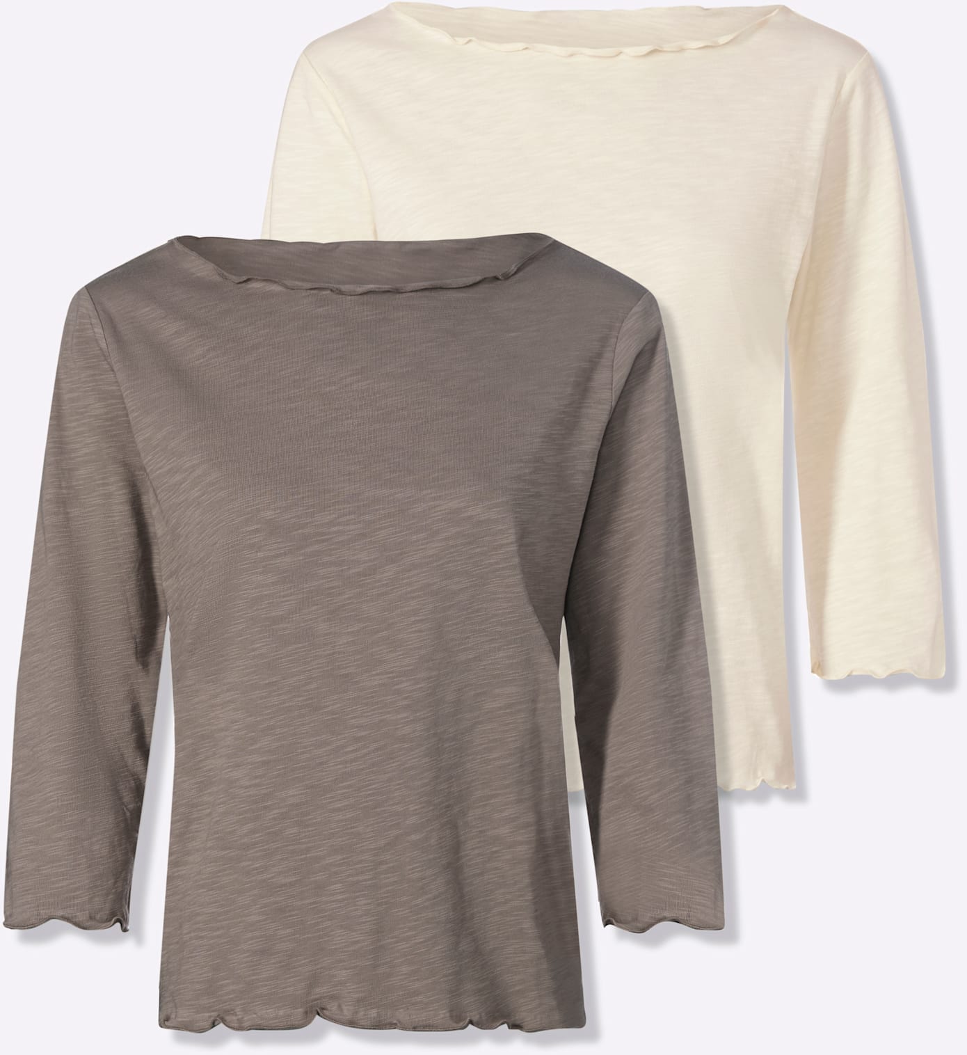 heine T-Shirt »2er-Pack Shirts« 1 tlg.