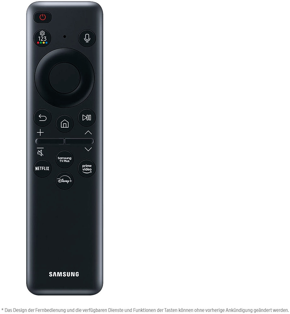 Samsung LED-Fernseher »GU98DU9079U«, 4K Ultra HD, Smart-TV, Crystal UHD, Q-Symphony, Dolby Surround Sound, Triple Tuner, Smart-Hub