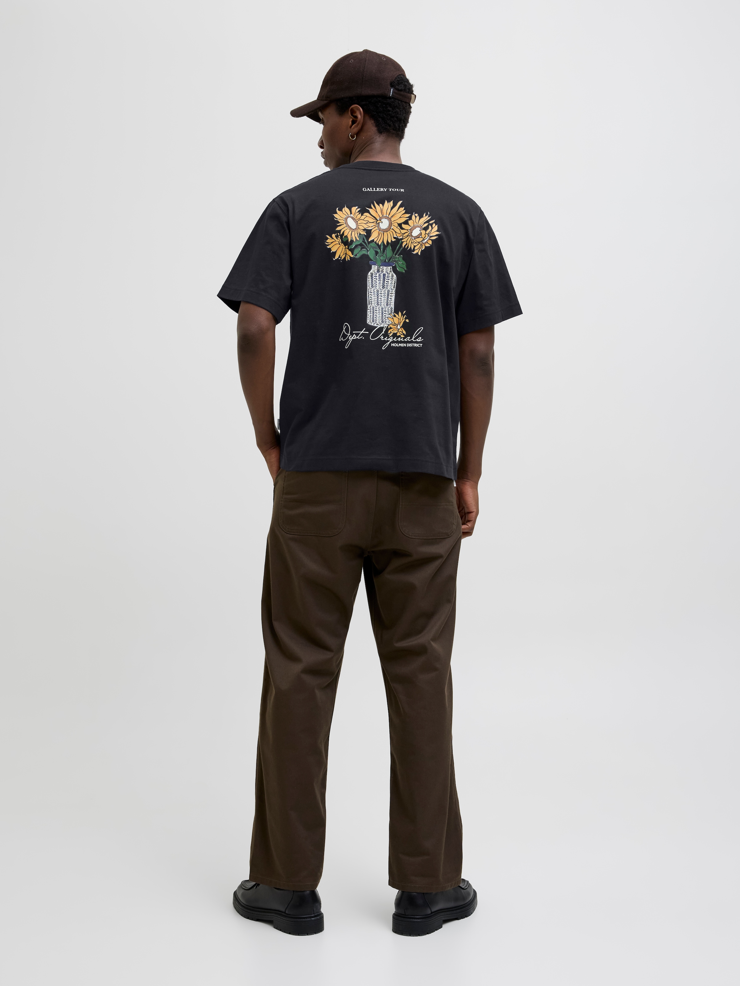 Jack & Jones T-Shirt »JORISLINGTON BACK TEE SS CREW NECK SN«