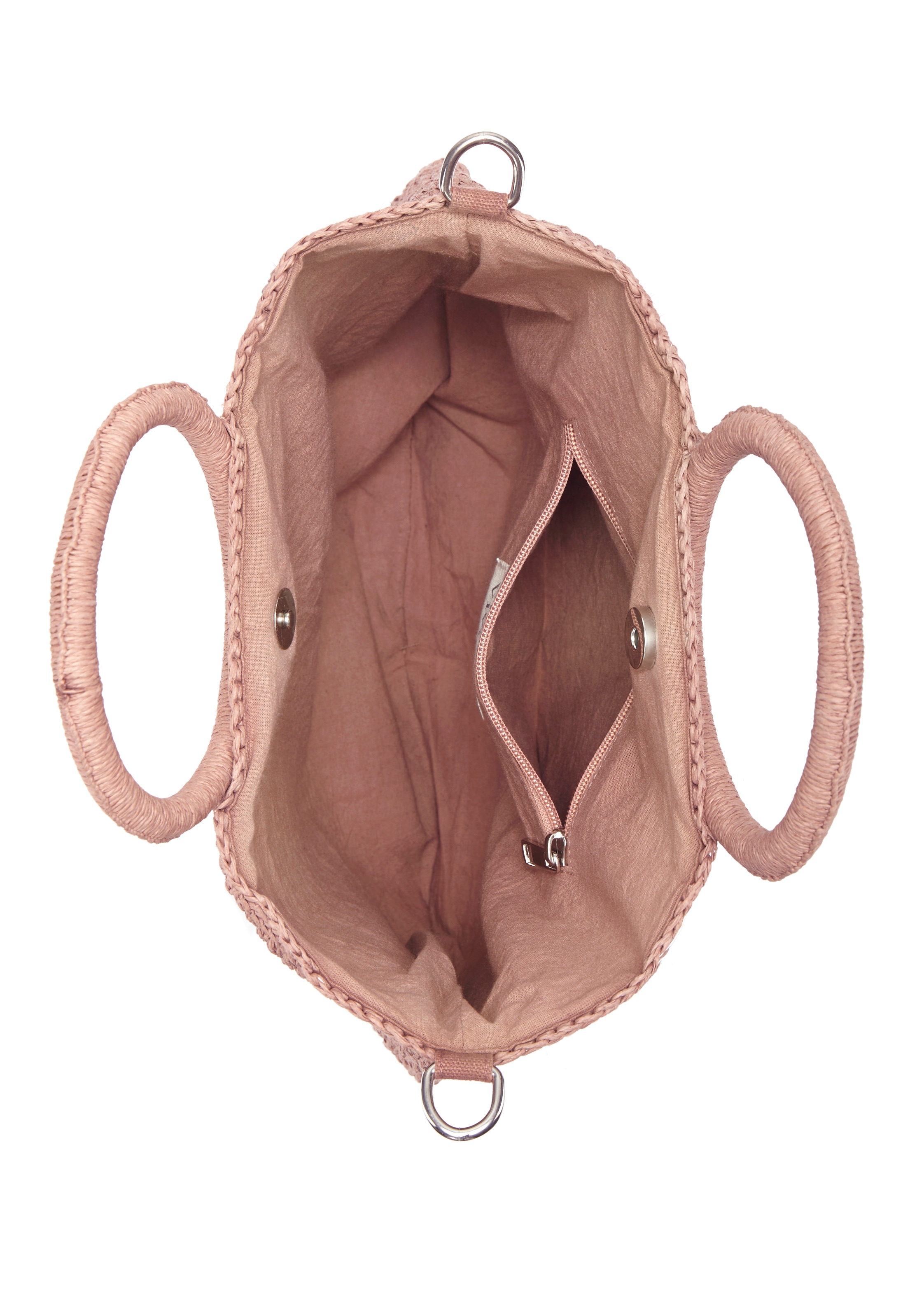 Vivance Handtasche »Henkeltasche«, Schultertasche, Minibag, Strandtasche, Sommertasche, Crossbody Bag