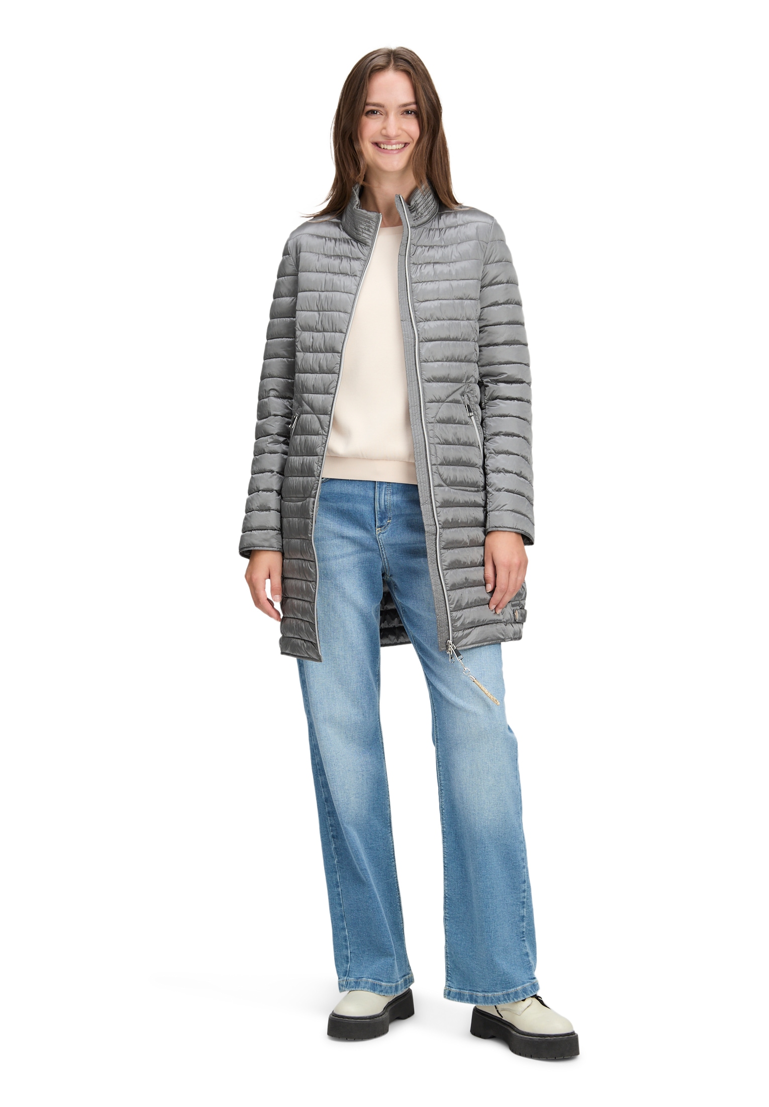 Cartoon Steppjacke »Steppjacke mit Reißverschlusstaschen«