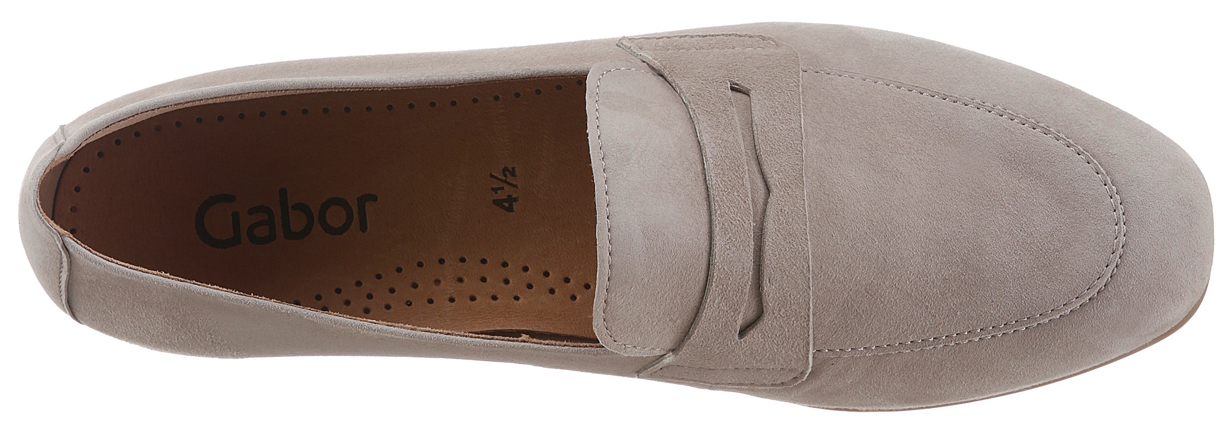 Gabor Loafer, Slipper,Businessschuh mit dezentem Blockabsatz
