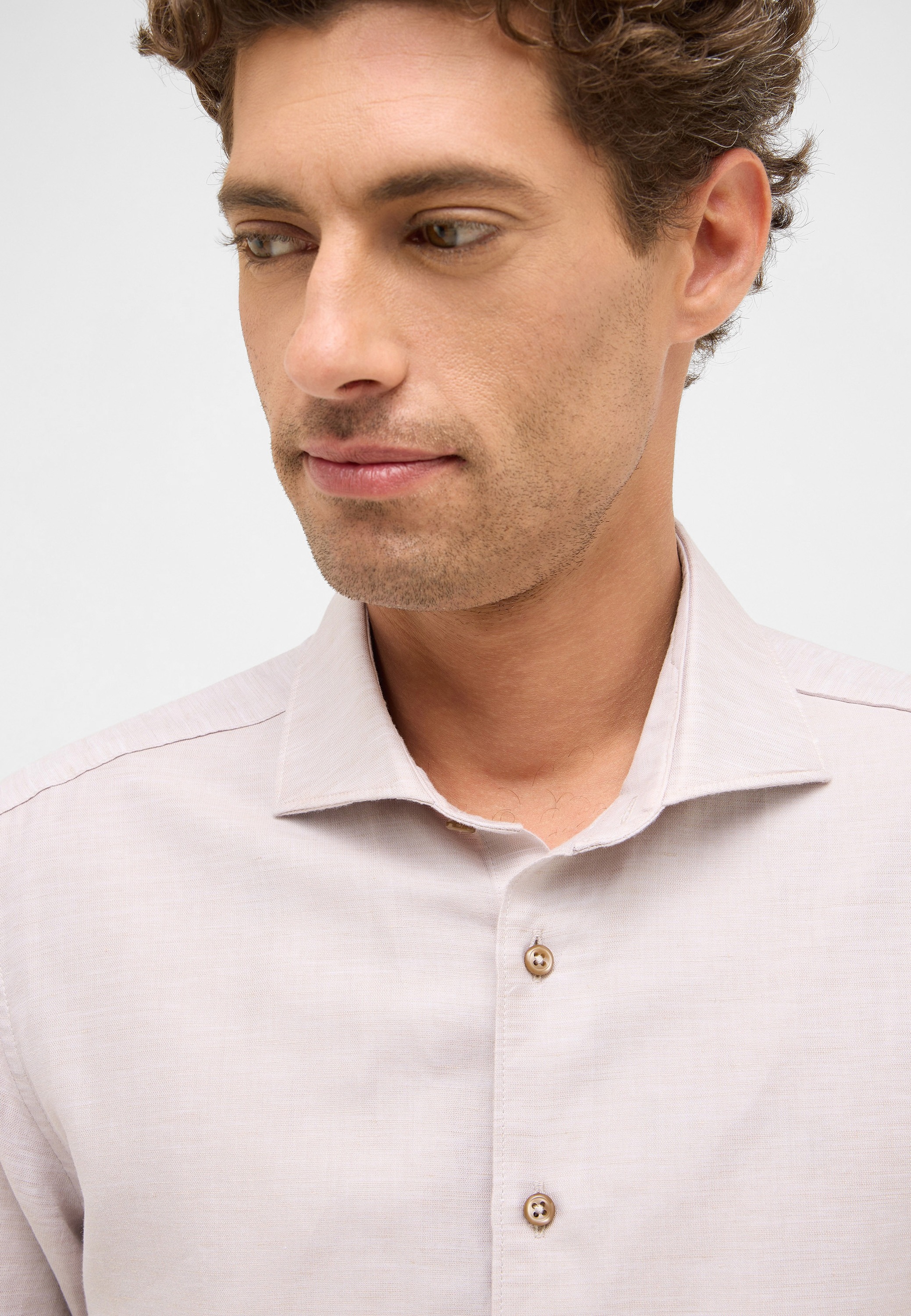Eterna Langarmhemd »SLIM FIT«, EASY IRON (bügelleicht)