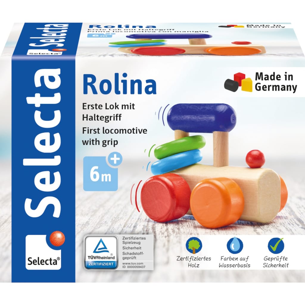 Selecta Greifspielzeug »Rolina, Lok-Greifling, 8,5 cm«, Made in Germany