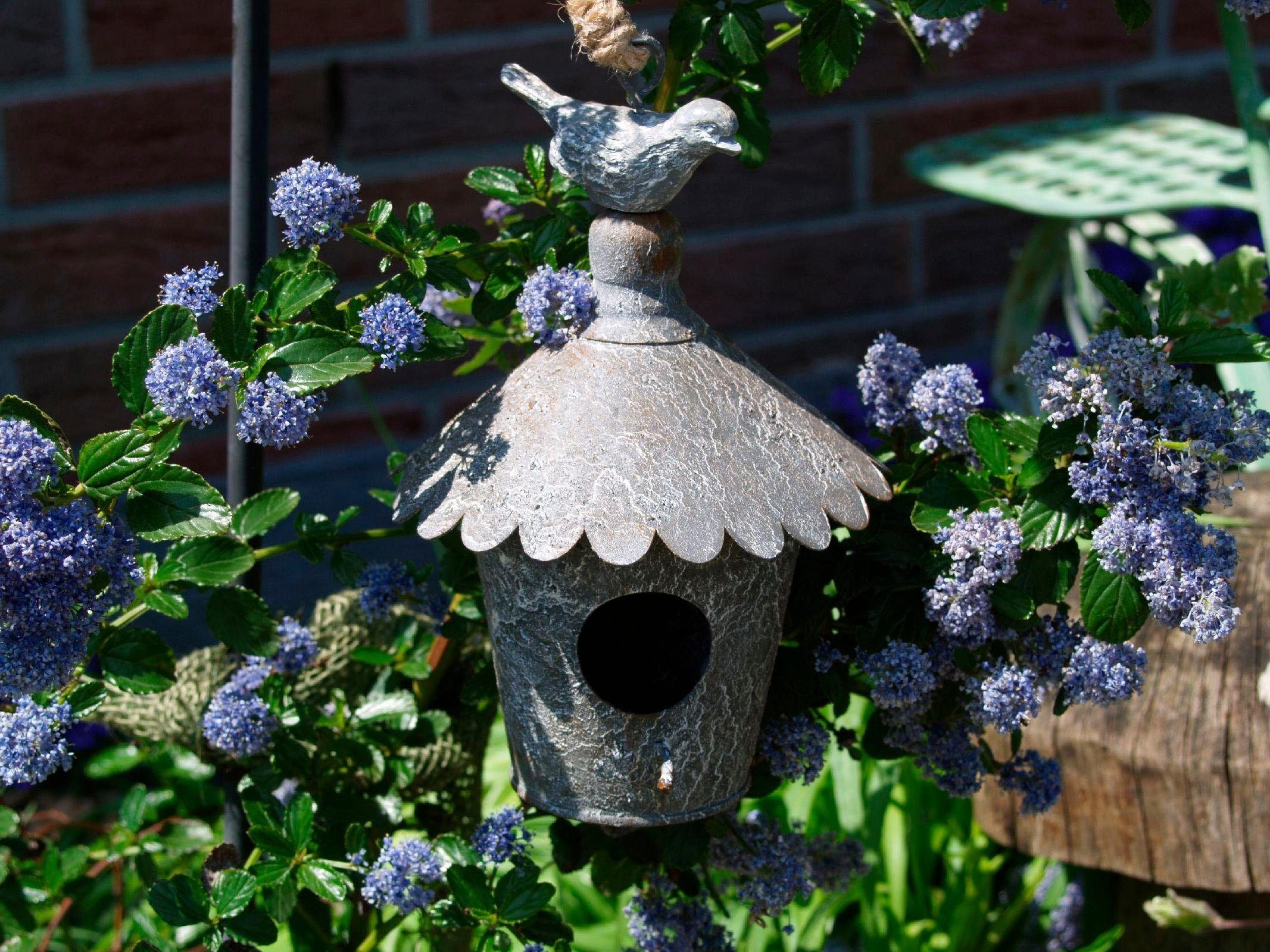 Ambiente Haus Vogelhaus, zum hängen aus Metall - rund Outdoor geeignet im  OTTO Online Shop