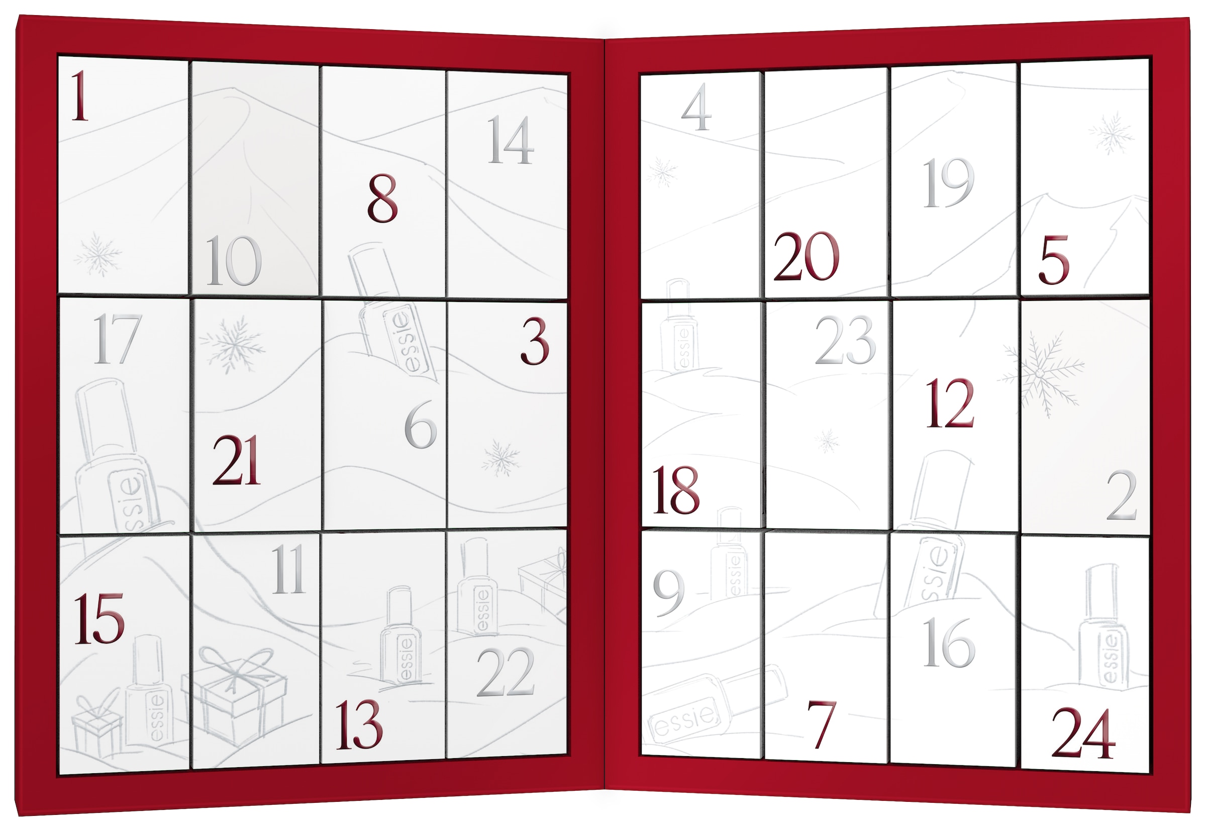essie Kosmetik-Adventskalender »Essie Adventskalender 2026« ab 13 Jahren