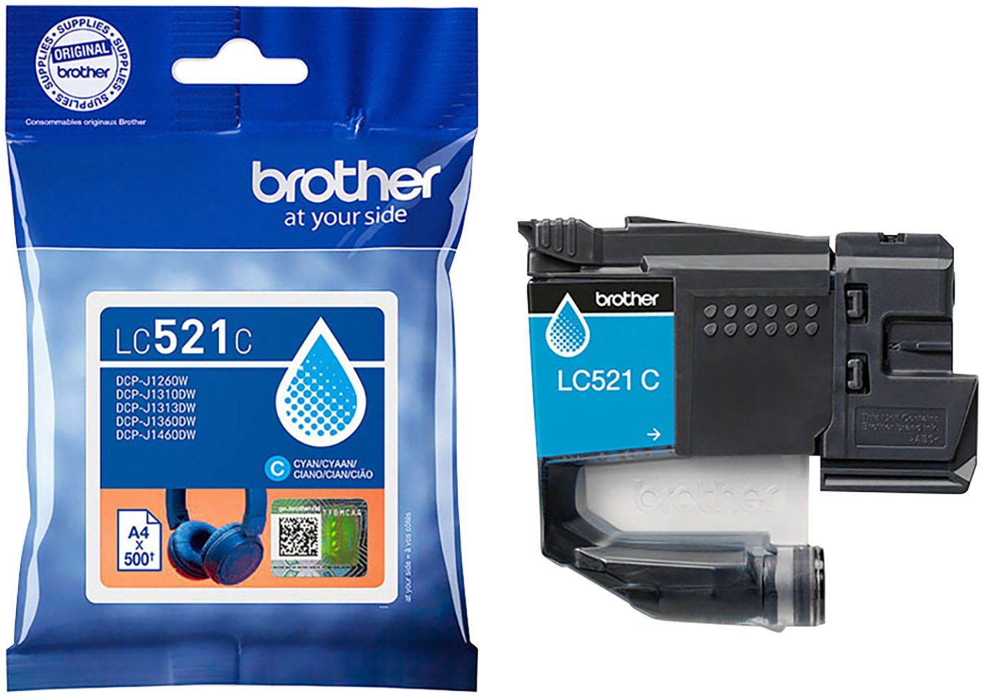 Brother Tintenpatrone »LC521C«