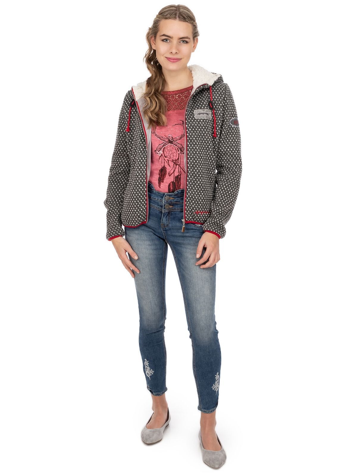 Almgwand Jeansjacke »Jacke MUENSTERHOEHE«