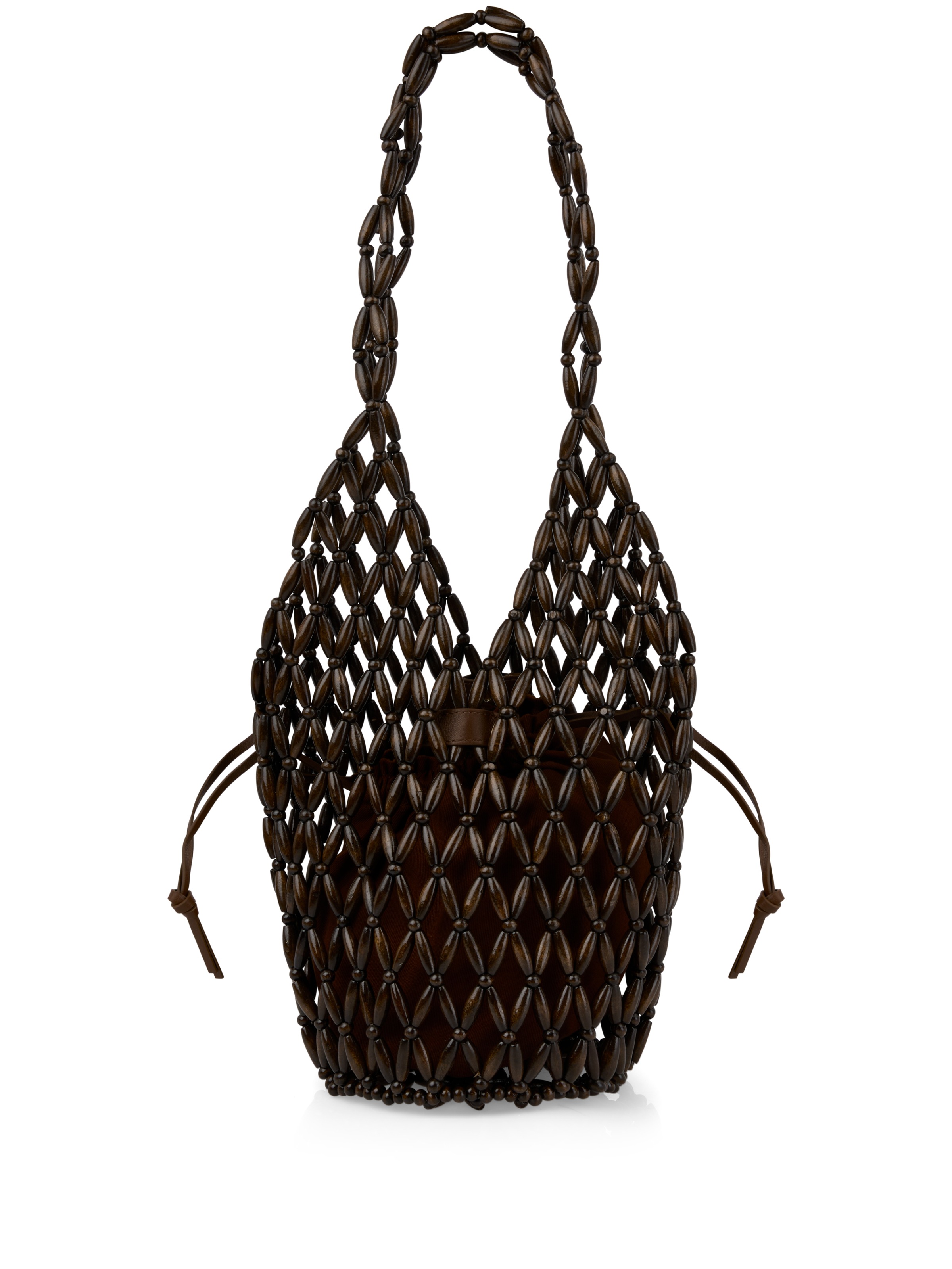 Marc Cain Schultertasche »Collections« Damen Umhängetasche, Beuteltasche in sommerlichem Look