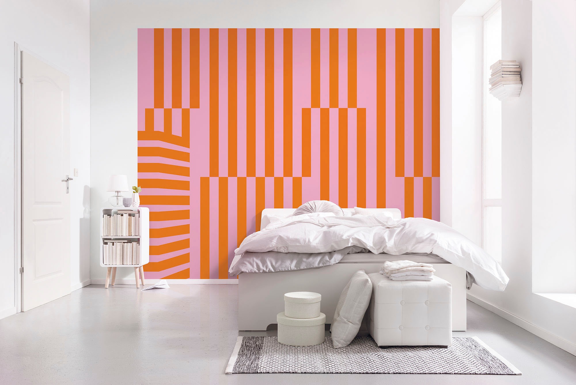 Komar Vliestapete »Digitaldruck Vlies - Maximal Minimalism - Größe 300 x 250 cm«, bedruckt, Wohnzimmer, Schlafzimmer