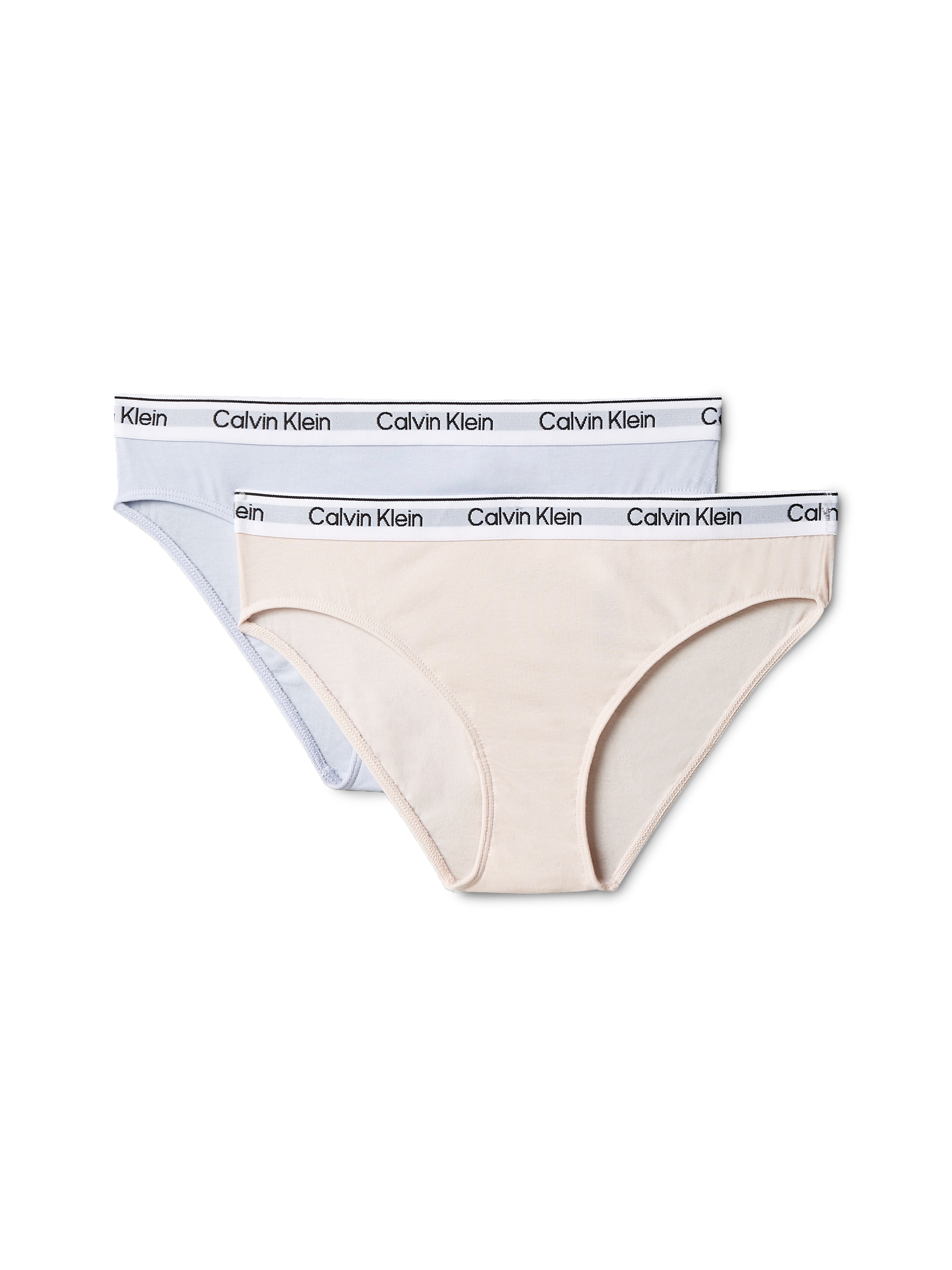 Calvin Klein Underwear Brasilslip »2PK BIKINI« Packung, 2er-Pack, 2 Stk. mit Logobund
