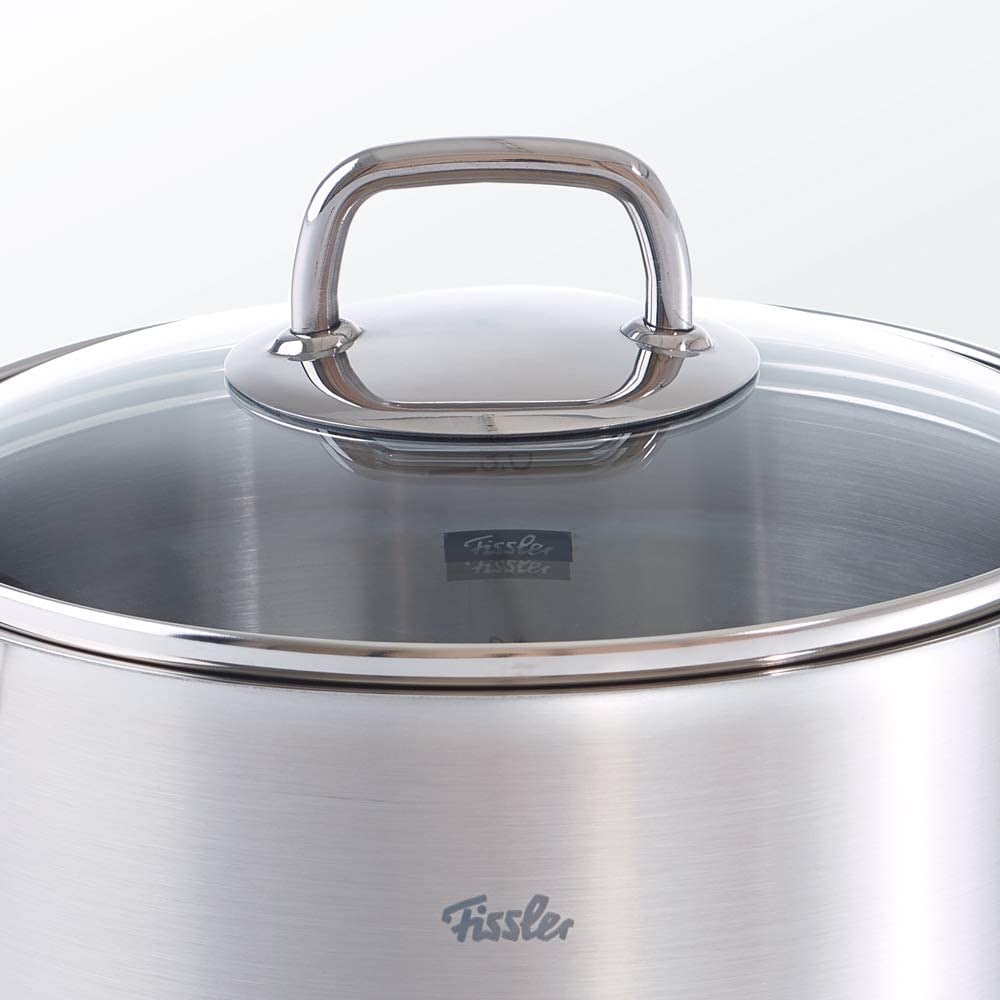 Fissler Topf-Set »Viseo Topf-Set« Set, 1x Bratentopf 20 cm, je 1x Kochtopf 16/20/24 cm, 8 Stk. tlg. Edelstahl 18/10