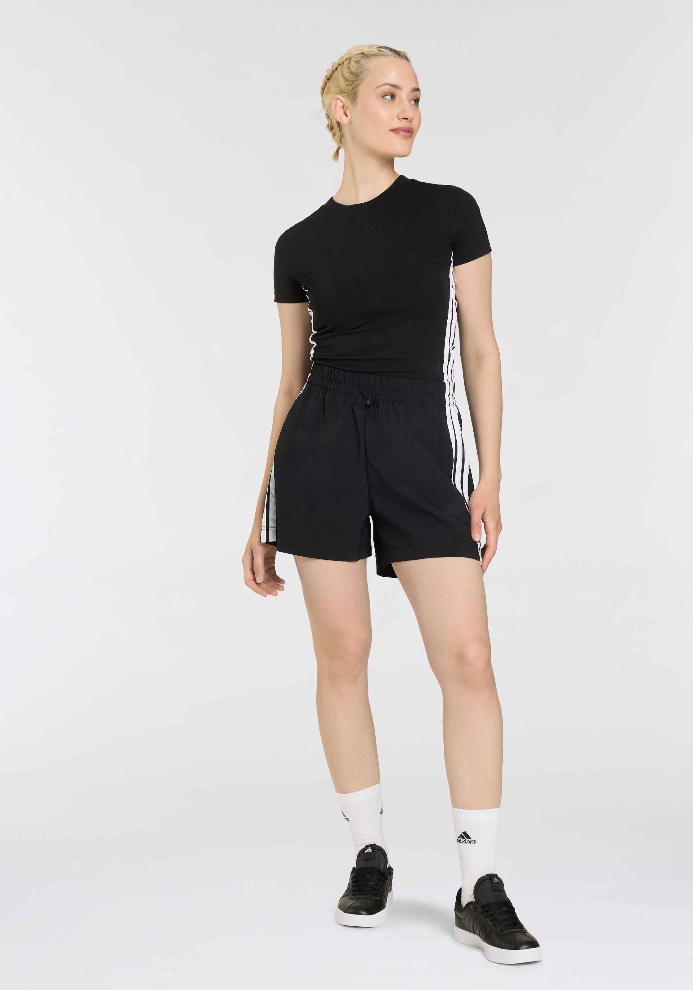 adidas Sportswear Shorts »W 3S WV SHO«, (1 tlg.)