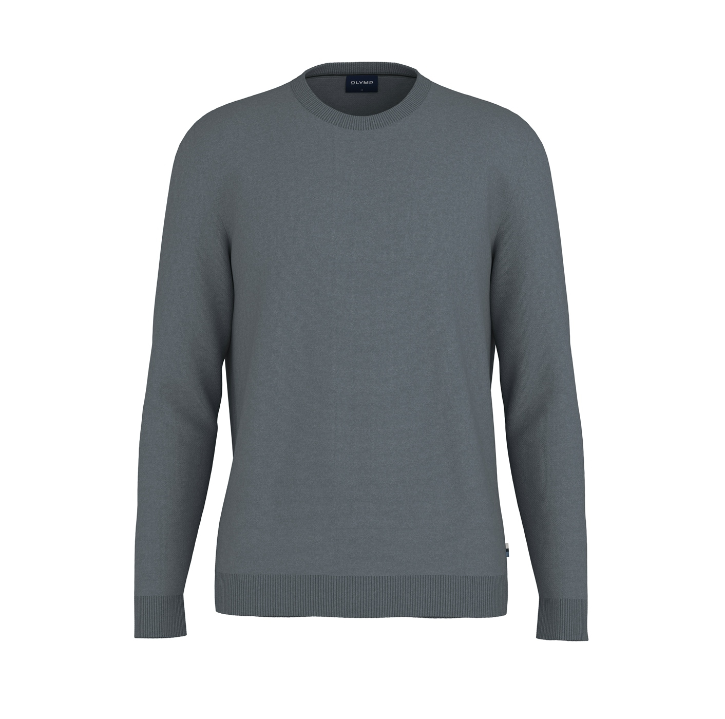OLYMP Rundhalspullover »OLYMP Strick Casual« moderner Strickpullover