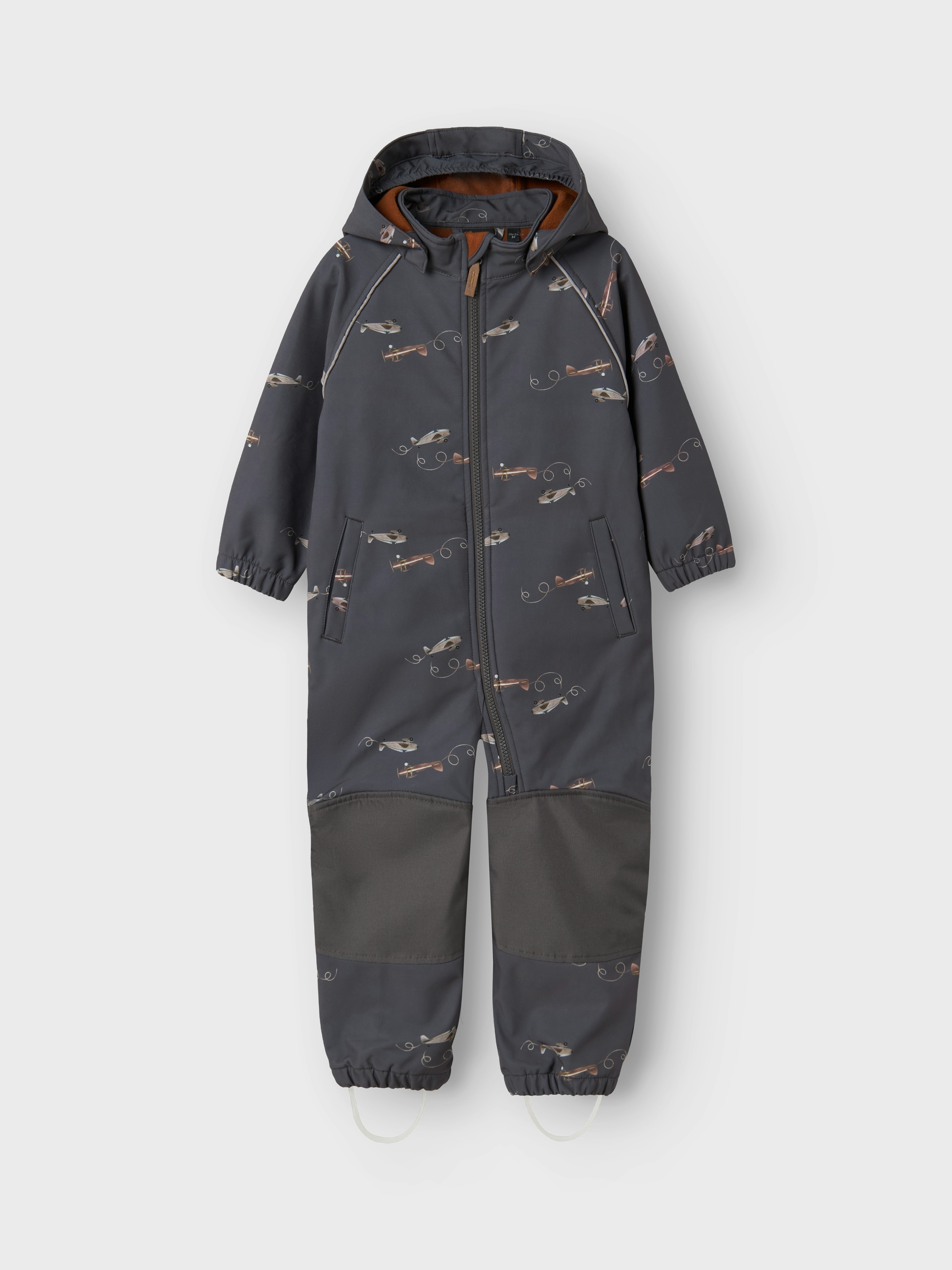 Name It Overall »NMMALFA08 SOFTSHELL SUIT AOP 1FO NOOS«, mit dekorativen und reflektierenden Details