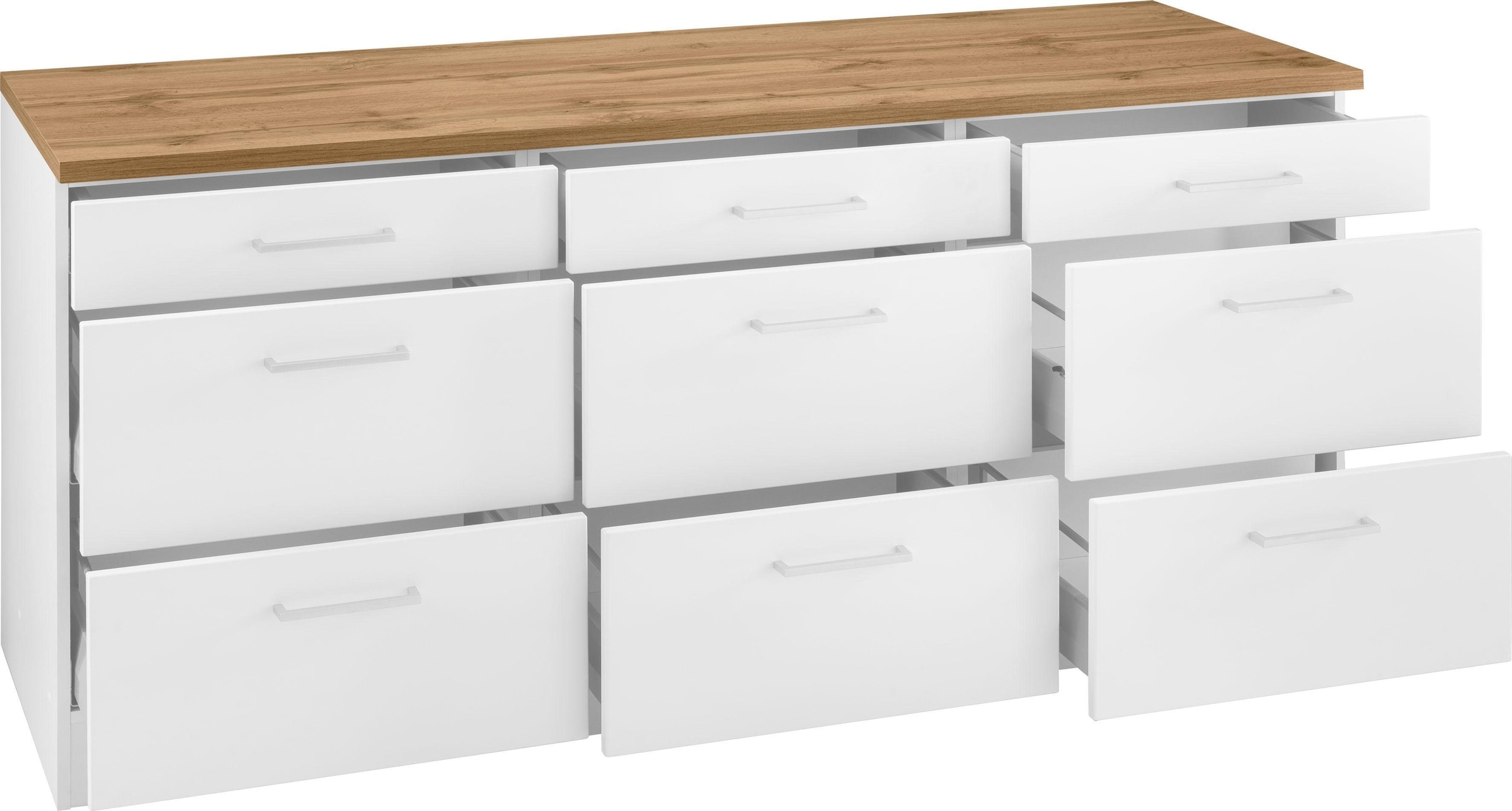 KOCHSTATION Unterschrank »KS-Kehl«, Breite 180 cm