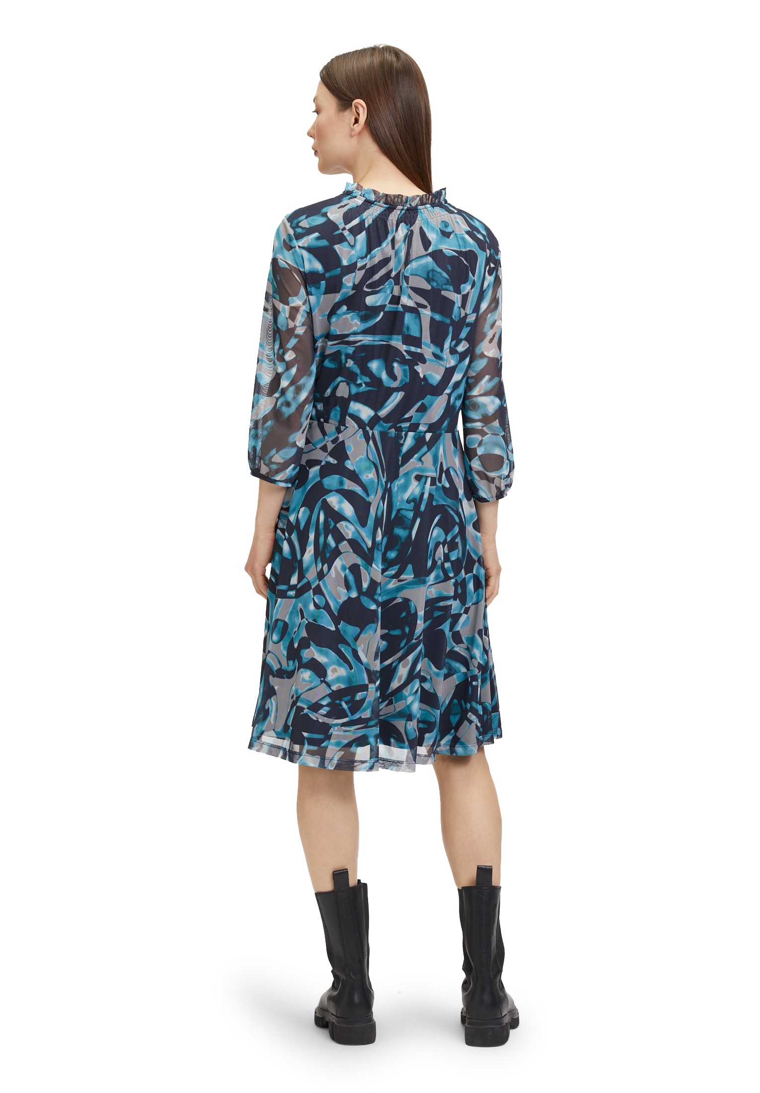 Betty&Co A-Linien-Kleid »Freizeitkleid mit 3/4 Arm«