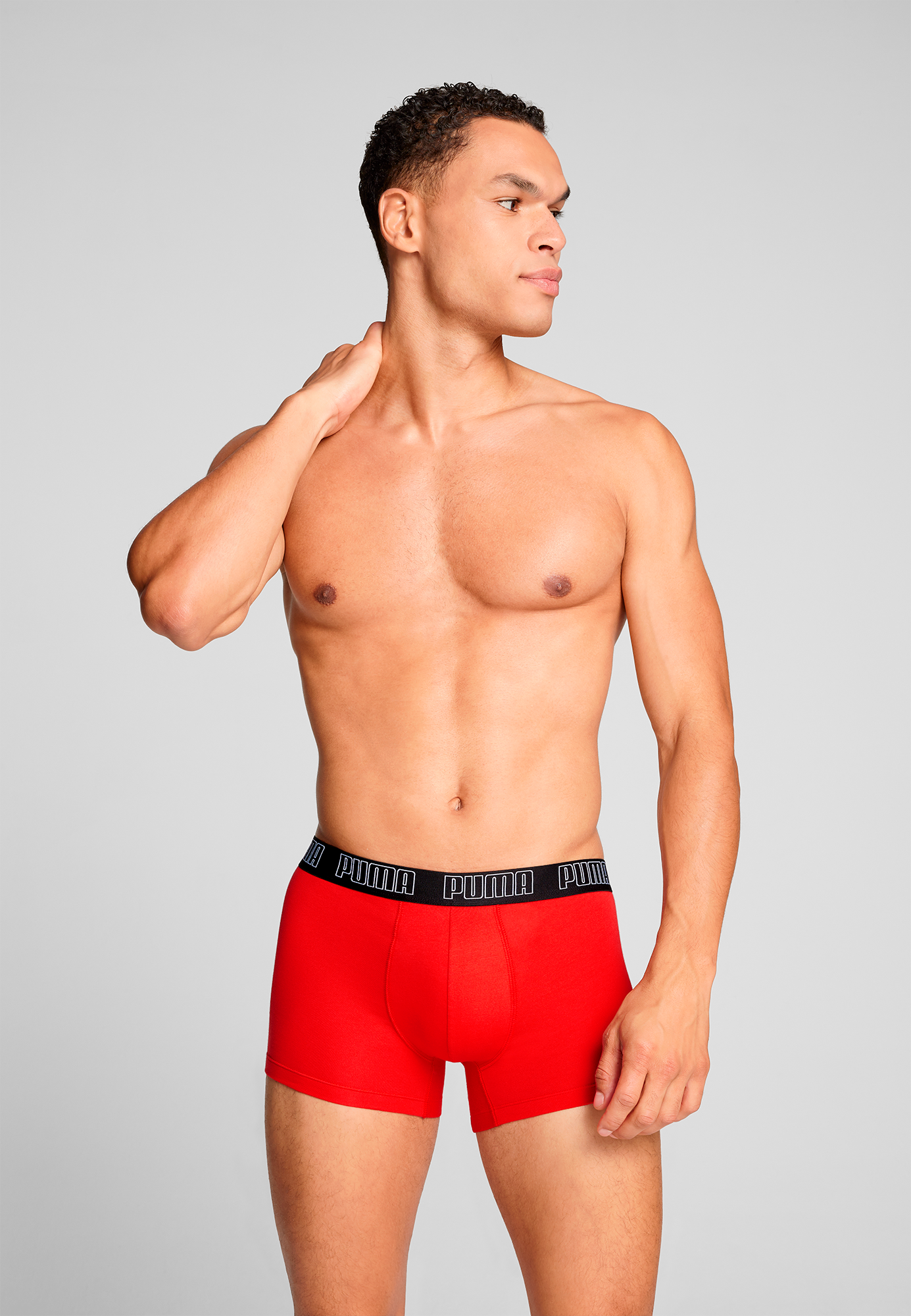 PUMA Trunk »PUMA MEN EVERYDAY TRUNKS 2P« 2er Pack,  mit Logobund
