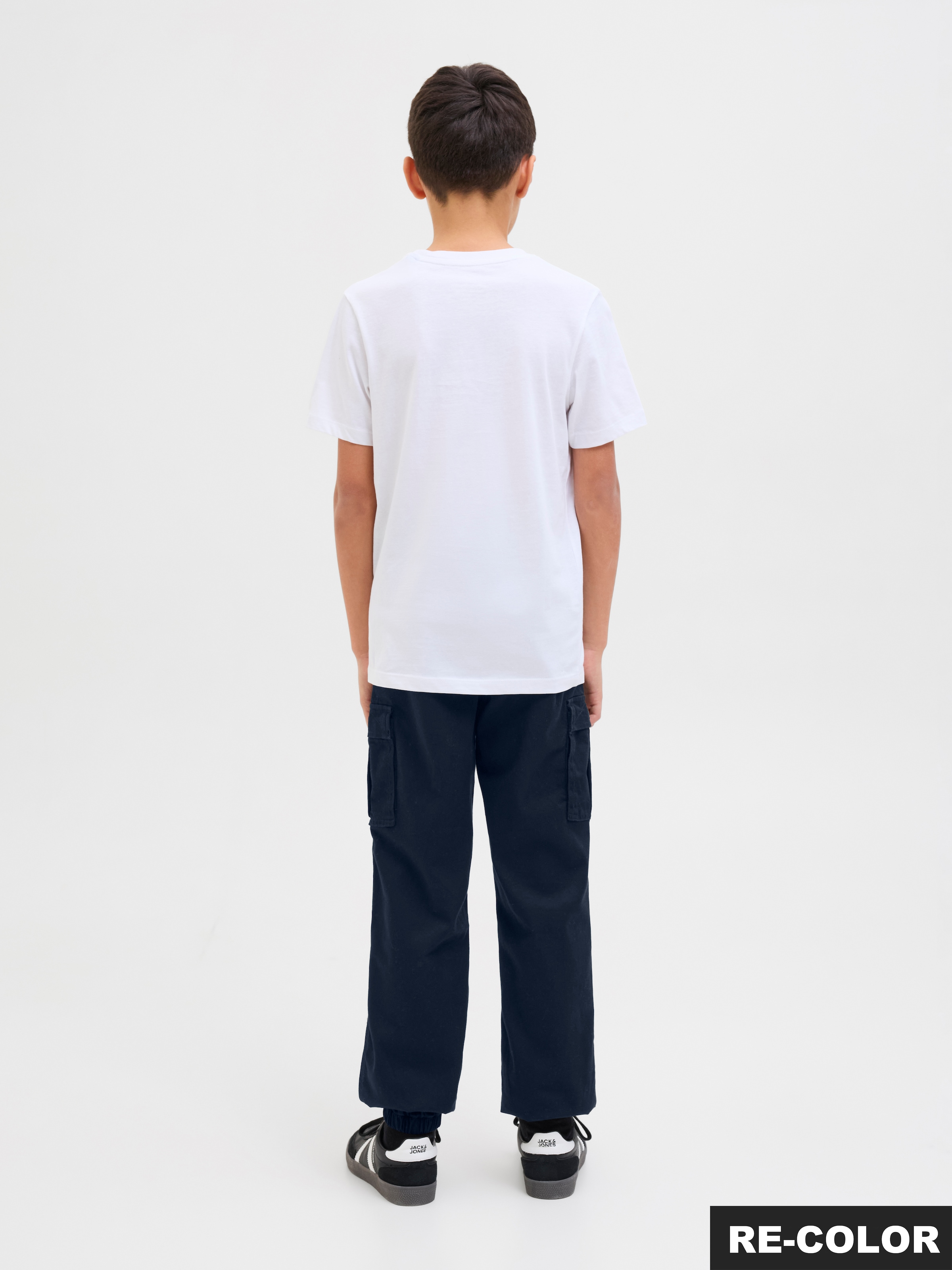 Jack & Jones Junior Cargohose »JPSTKANE JJJONNIE CUFFED CARGO JNR«