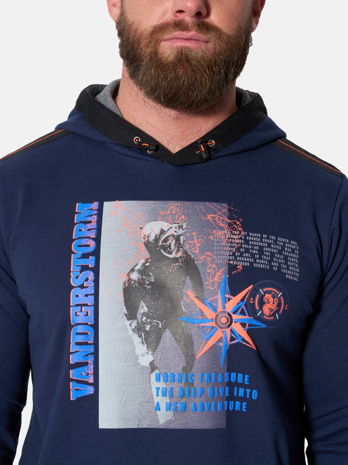 Jan Vanderstorm Kapuzensweatshirt »Sweatshirt FINNGARD«
