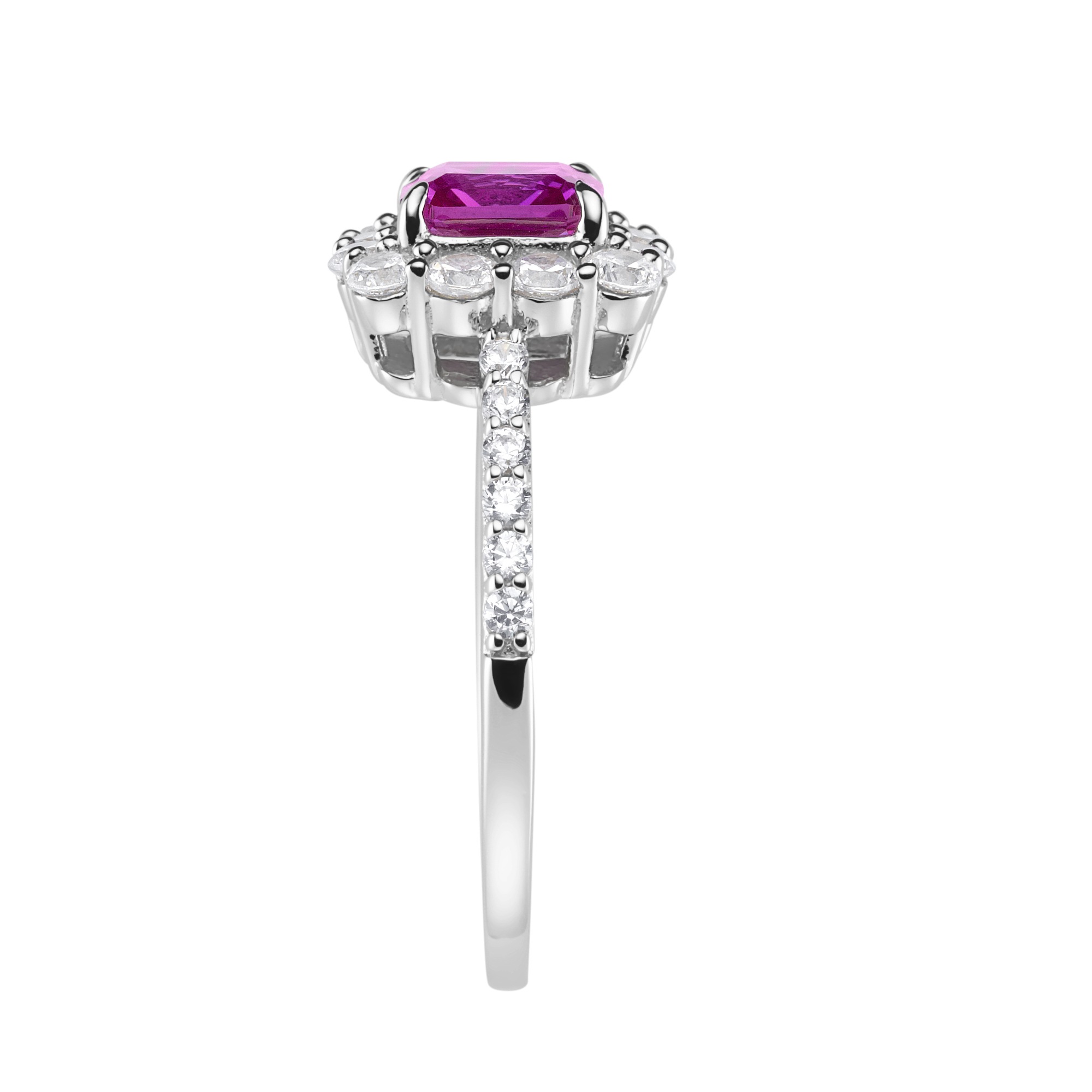 GIORGIO MARTELLO MILANO Silberring »Ring Ziersteine, Zirkonia weiß, Silber 925«