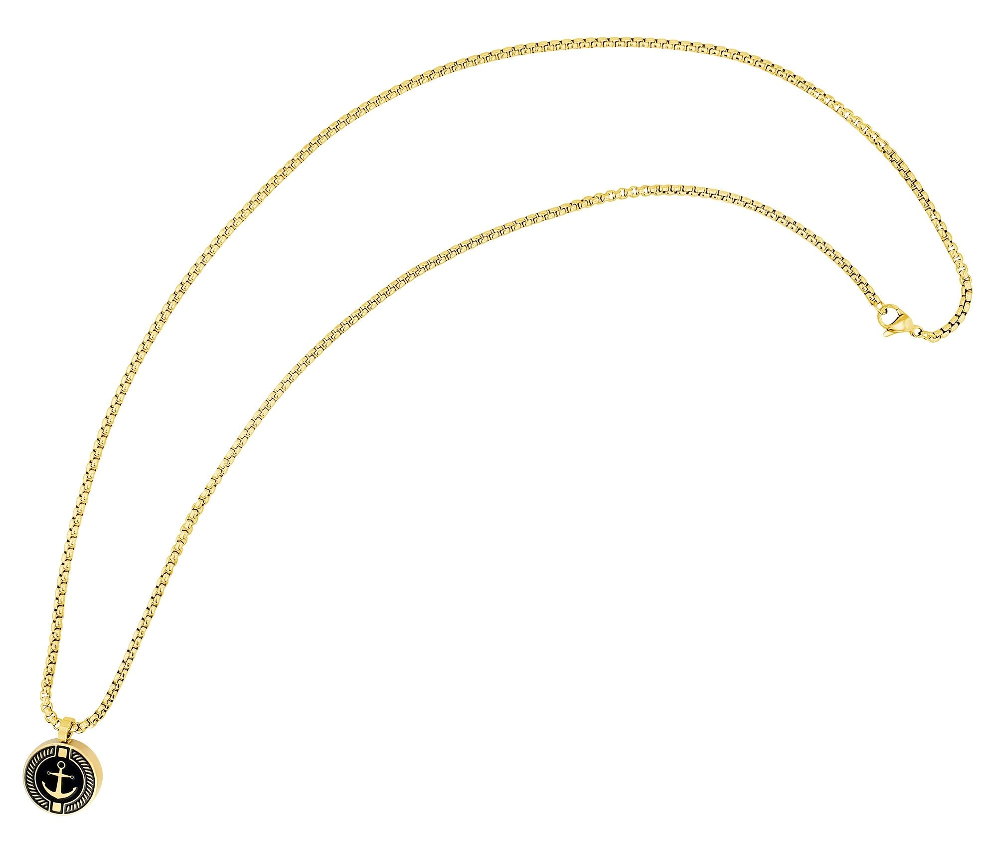 Adelia´s Gliederkette »Unisex Halskette ¿ Venezianerkette aus Edelstahl 60 cm«