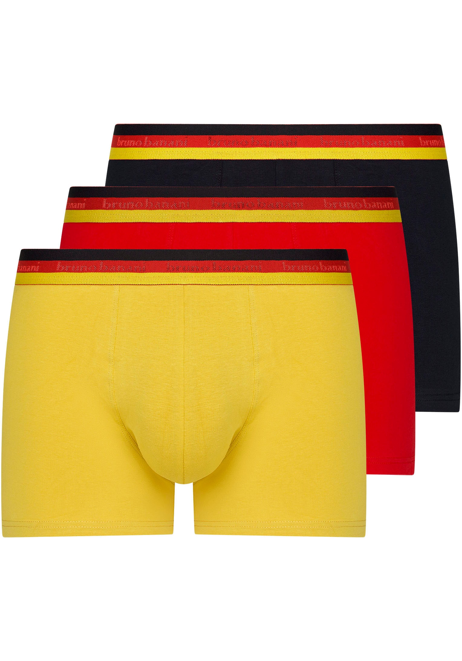 Retro Pants »Golden Goal«, (3er-Pack), mit mehrfarbigem Bund