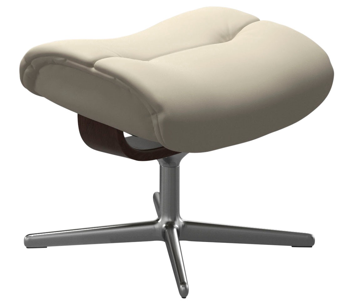 Stressless® Fußhocker »Sunrise« mit Cross Base, Größe S, M & L, Holzakzent Braun