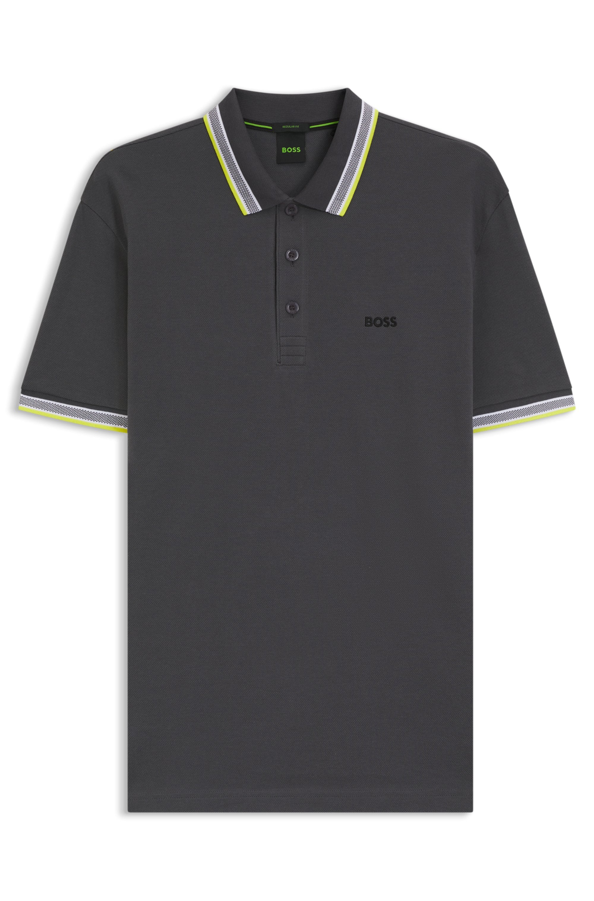 BOSS GREEN Poloshirt »Paddy«, mit kontrastfarbenen Streifen am Kragen
