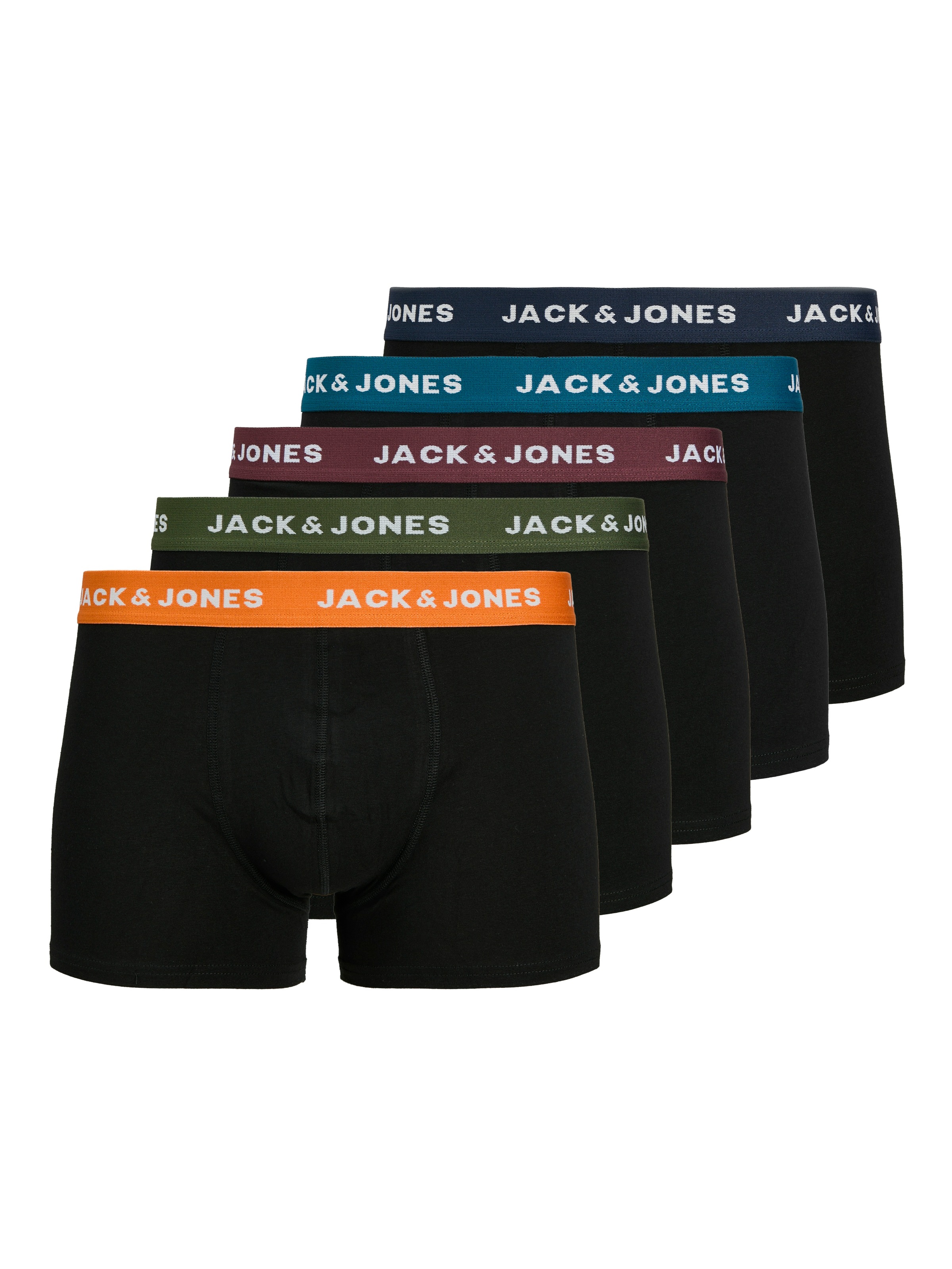 Jack & Jones Trunk »JACOLIVER SOLID TRUNKS 5 PACK«, (Packung, 5 St.)