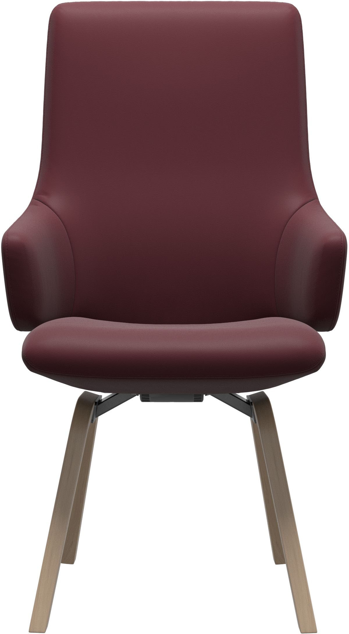 Stressless® Polsterstuhl »Laurel«, Leder BATICK, High Back mit Armlehne, Größe L, mit schräggestellten Beinen