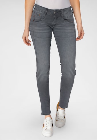 Herrlicher Slim-fit-Jeans »GILA SLIM DENIM BLACK CASHMERE TOUCH«, mit optischem... kaufen