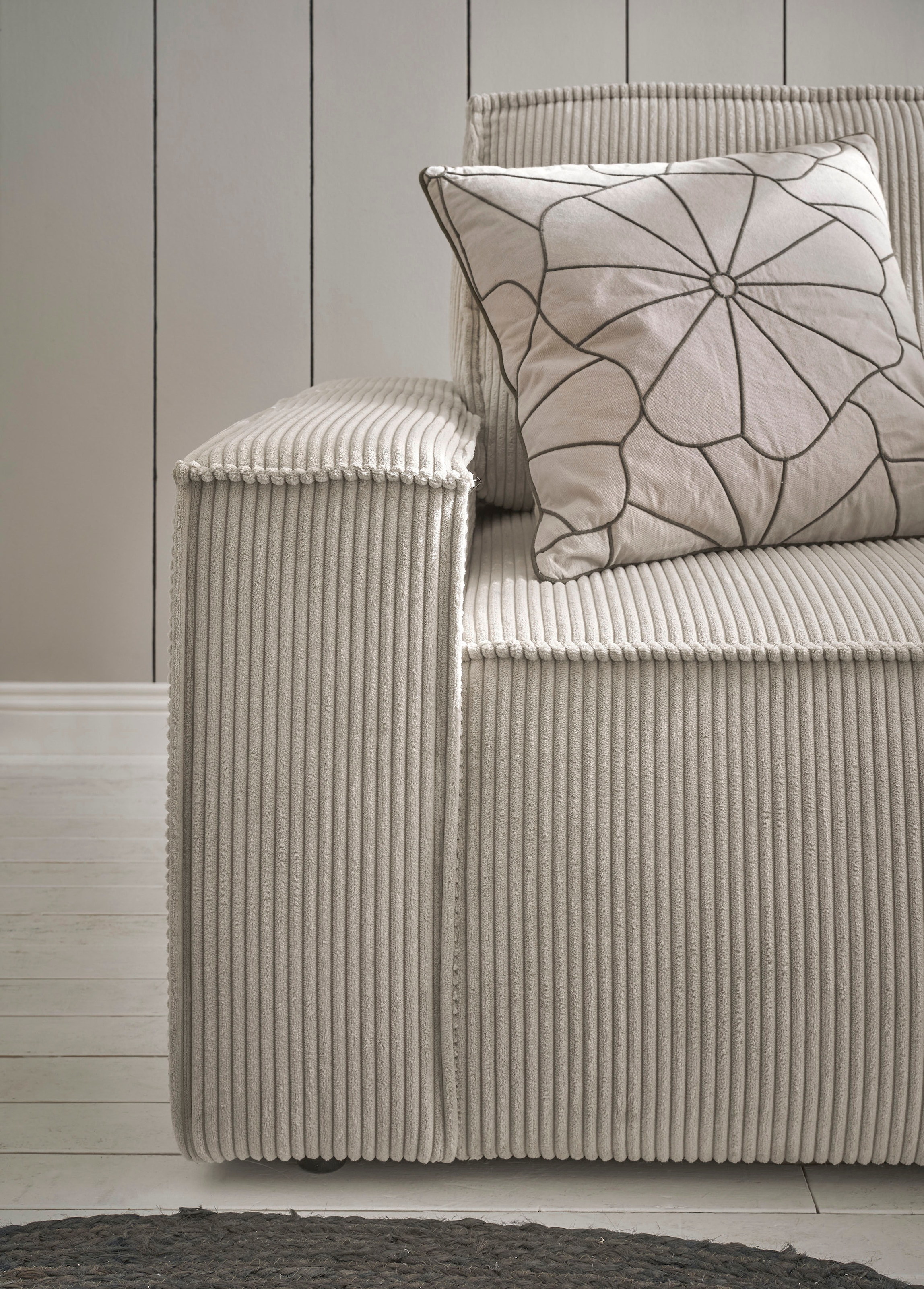 Home affaire Sessel »SHERWOOD, Love-Seat in 3 Stoffarten verfügbar«, passend zur Polster-Serie SHERWOOD